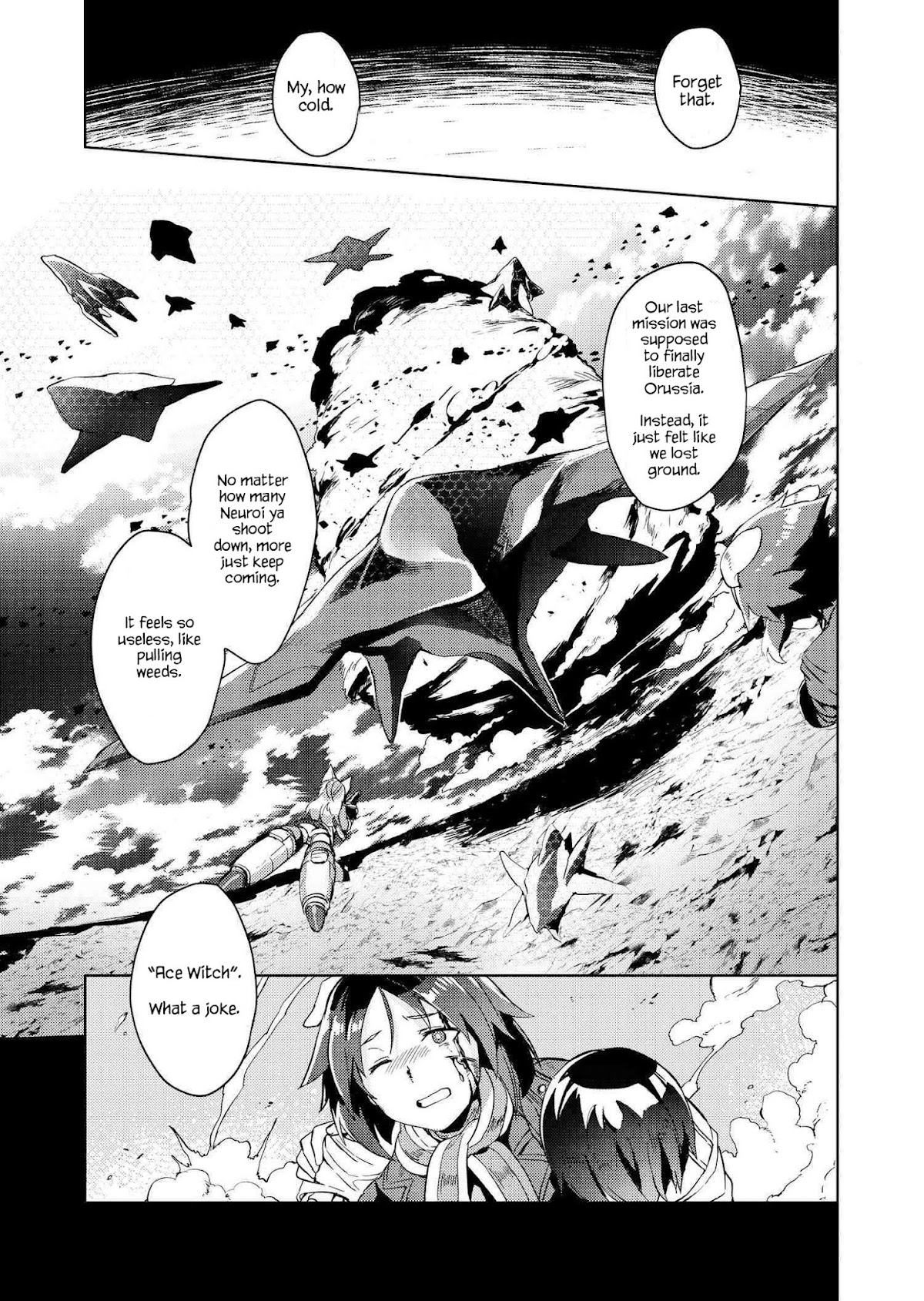 Brave Witches Prequel: The Vast Land of Orussia Chapter 1 page 7 - Chapter 1: 3 people in the cage