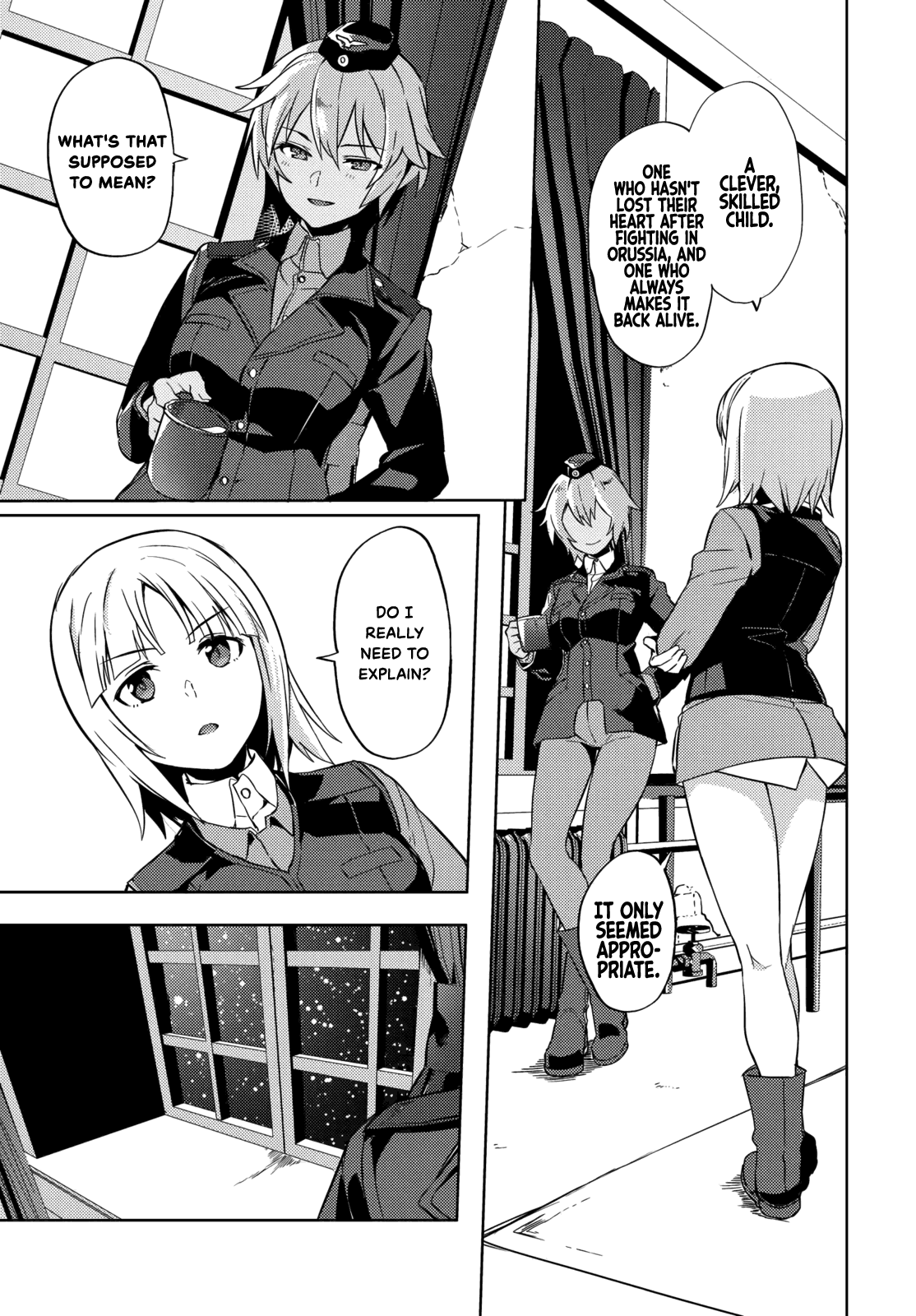 Brave Witches Prequel: The Vast Land of Orussia Chapter 10 page 7 - Chapter 10: Clash 0X-1