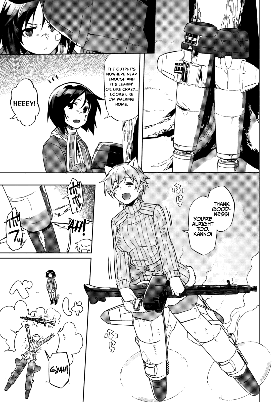 Brave Witches Prequel: The Vast Land of Orussia Chapter 11 page 10 - Chapter 11: From the bottom of the sapropel