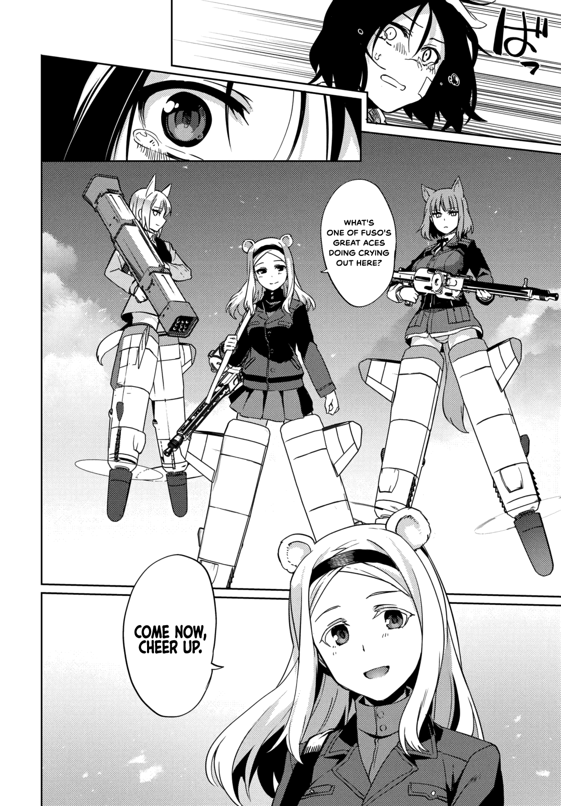 Brave Witches Prequel: The Vast Land of Orussia Chapter 12 page 14 - Chapter 12: Three people under the sun