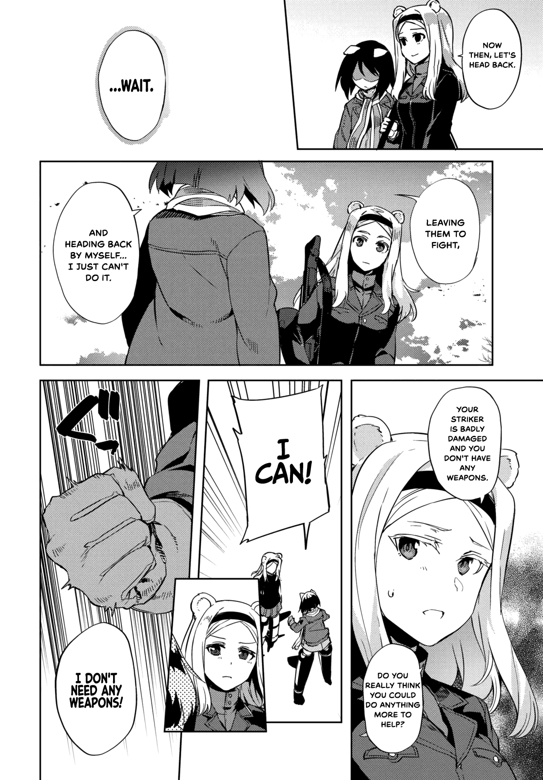 Brave Witches Prequel: The Vast Land of Orussia Chapter 12 page 16 - Chapter 12: Three people under the sun