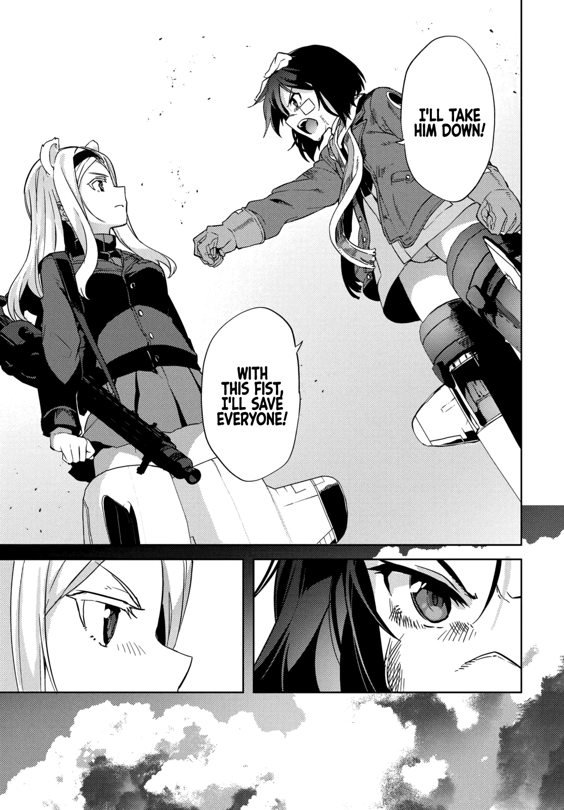 Brave Witches Prequel: The Vast Land of Orussia Chapter 12 page 17 - Chapter 12: Three people under the sun