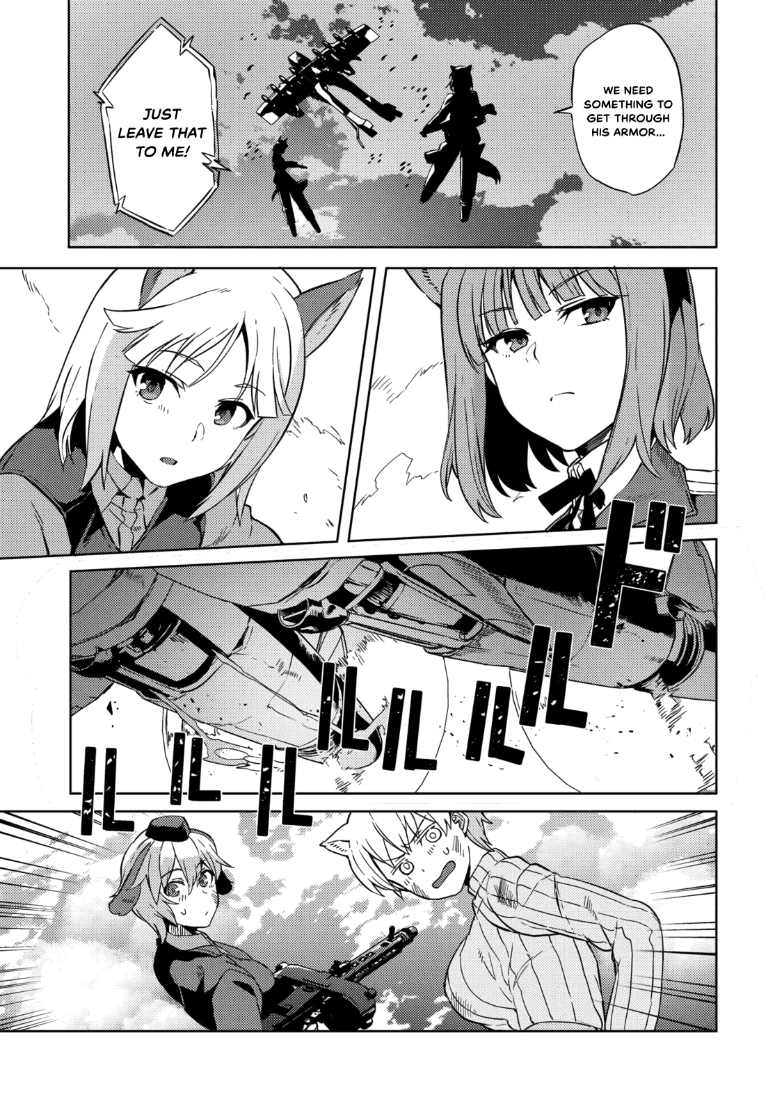 Brave Witches Prequel: The Vast Land of Orussia Chapter 12 page 23 - Chapter 12: Three people under the sun