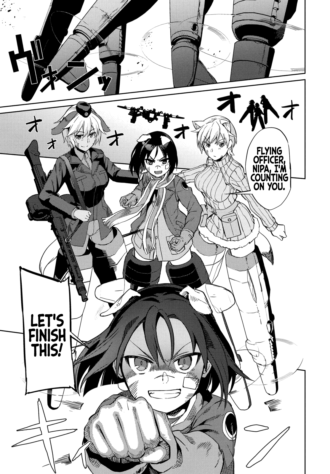 Brave Witches Prequel: The Vast Land of Orussia Chapter 12 page 29 - Chapter 12: Three people under the sun