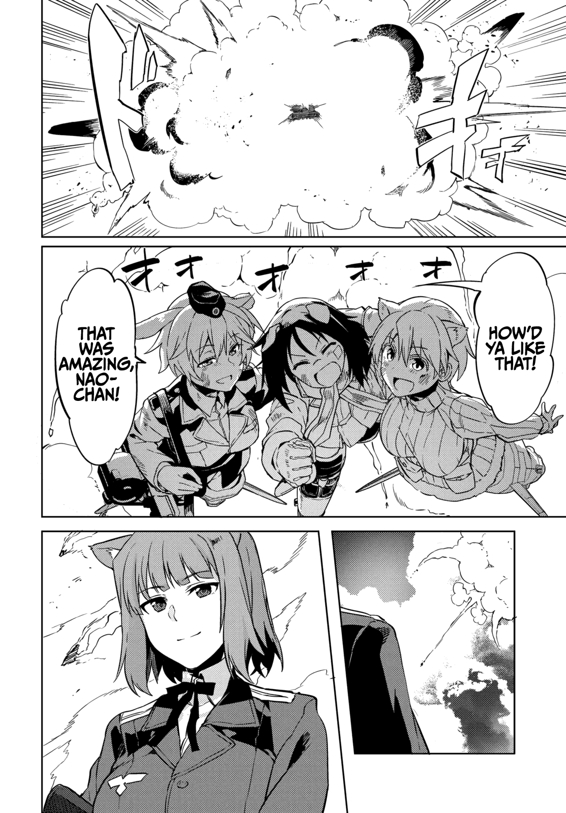 Brave Witches Prequel: The Vast Land of Orussia Chapter 12 page 35 - Chapter 12: Three people under the sun