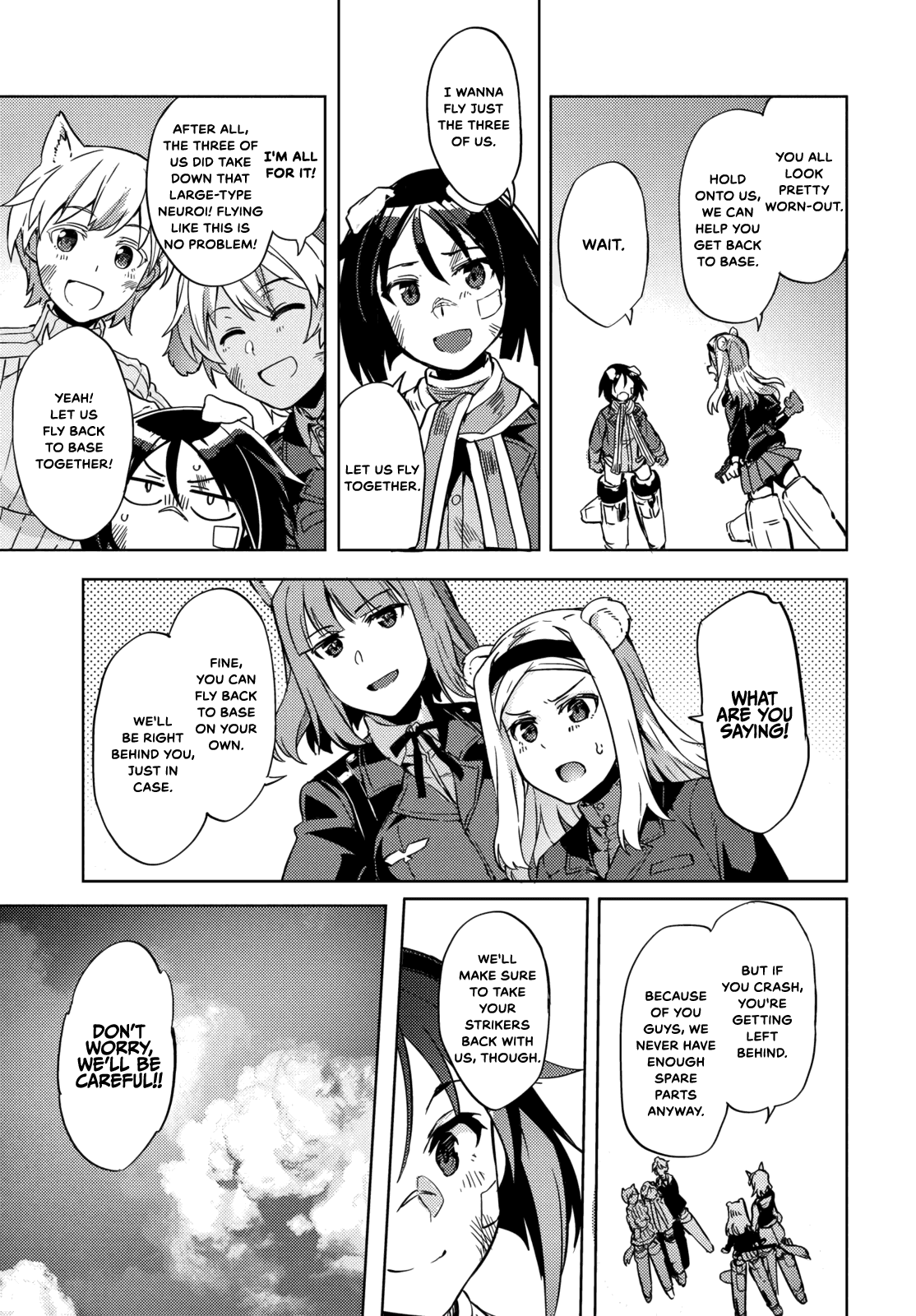Brave Witches Prequel: The Vast Land of Orussia Chapter 12 page 38 - Chapter 12: Three people under the sun