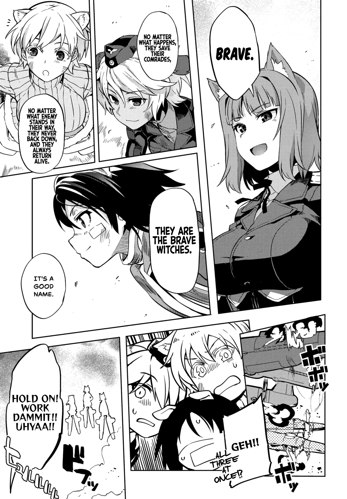Brave Witches Prequel: The Vast Land of Orussia Chapter 12 page 42 - Chapter 12: Three people under the sun
