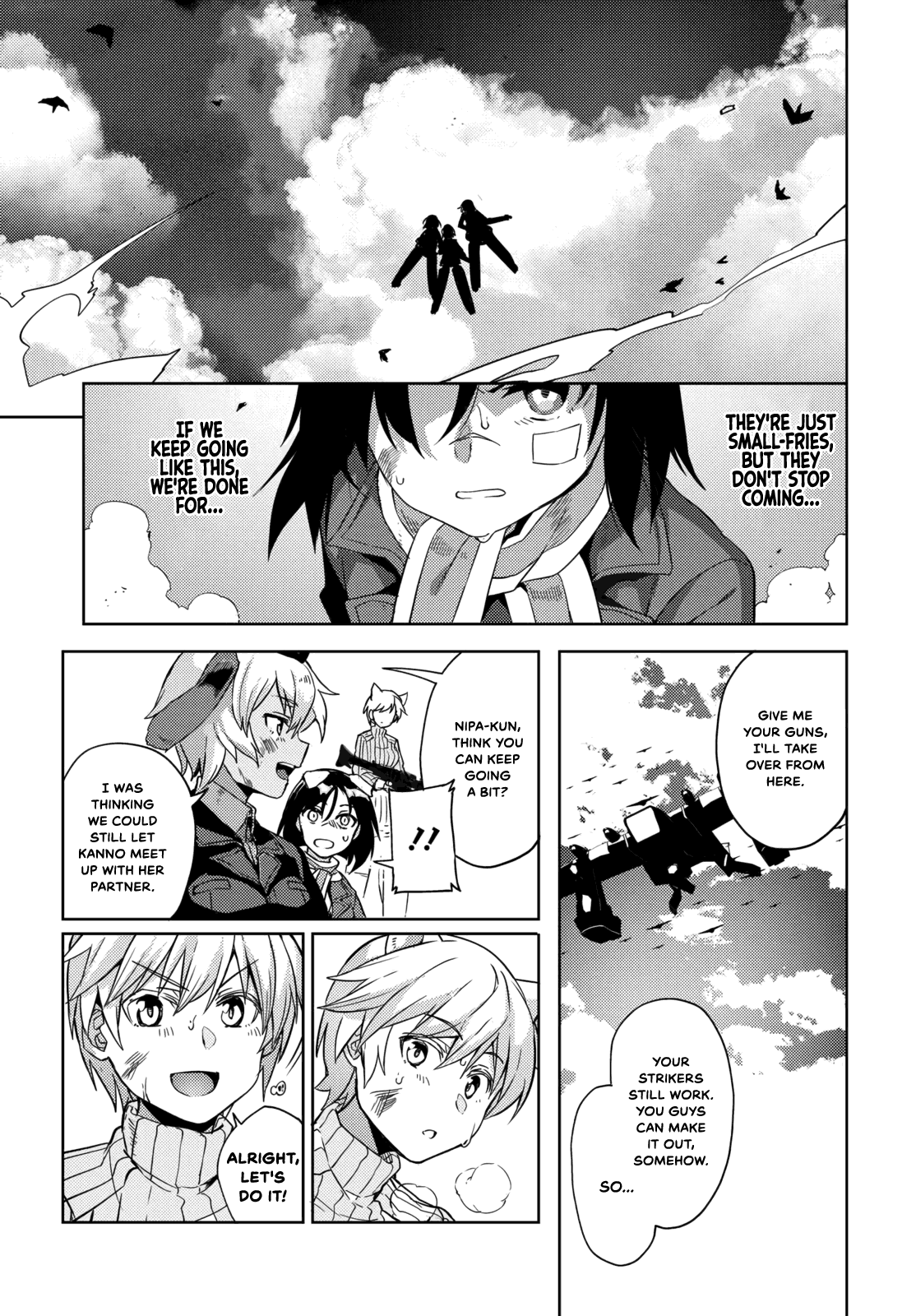 Brave Witches Prequel: The Vast Land of Orussia Chapter 12 page 5 - Chapter 12: Three people under the sun