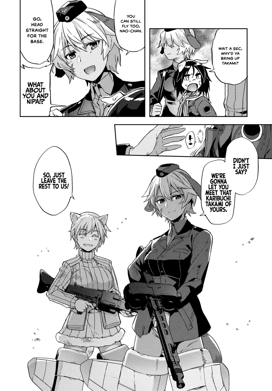 Brave Witches Prequel: The Vast Land of Orussia Chapter 12 page 6 - Chapter 12: Three people under the sun
