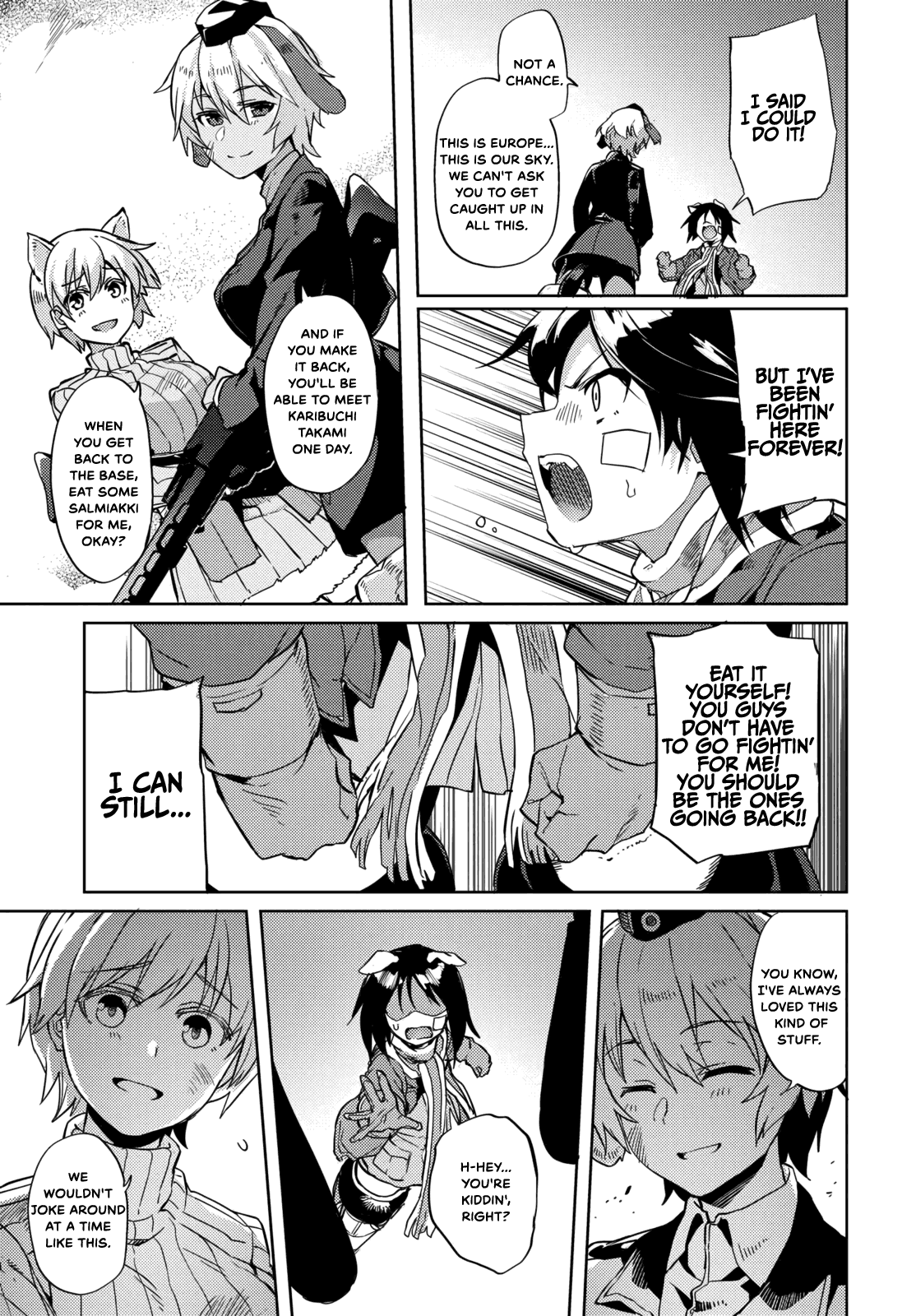 Brave Witches Prequel: The Vast Land of Orussia Chapter 12 page 7 - Chapter 12: Three people under the sun
