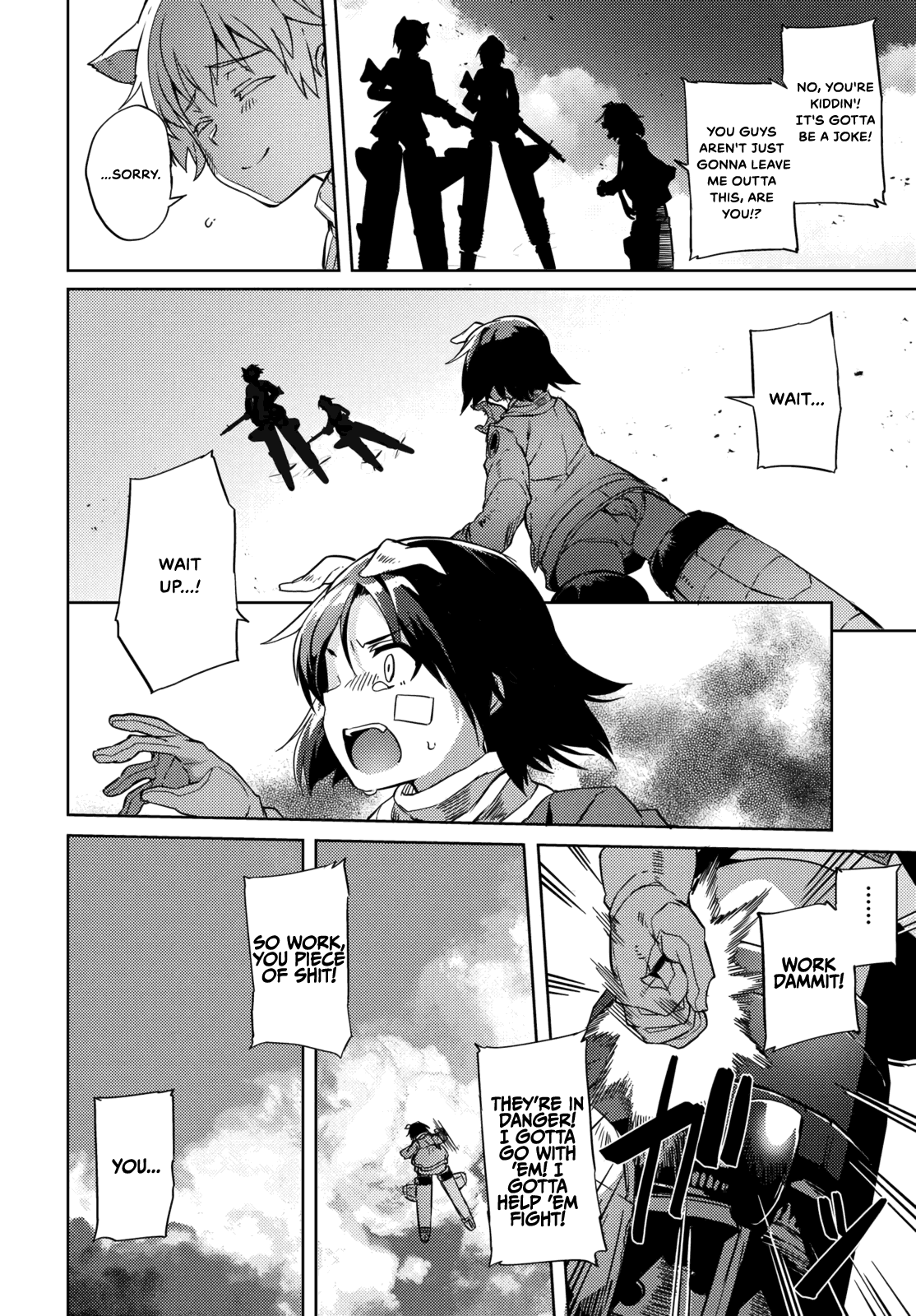 Brave Witches Prequel: The Vast Land of Orussia Chapter 12 page 8 - Chapter 12: Three people under the sun