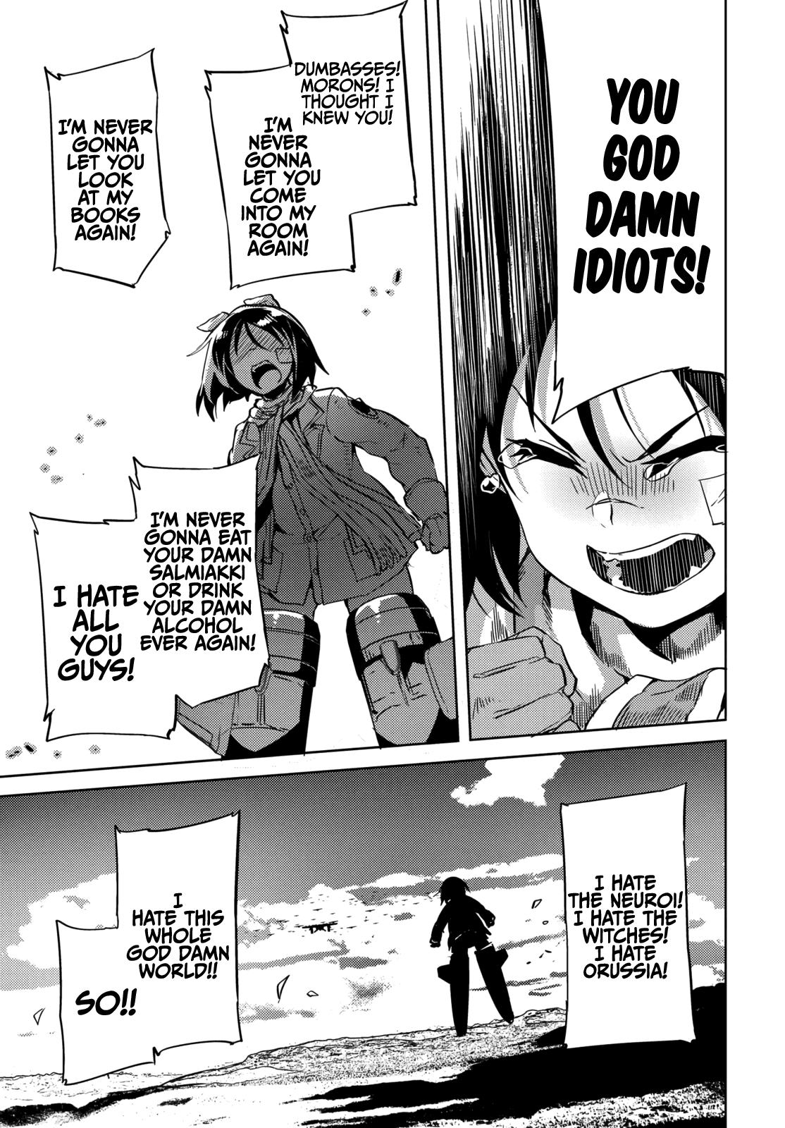 Brave Witches Prequel: The Vast Land of Orussia Chapter 12 page 9 - Chapter 12: Three people under the sun