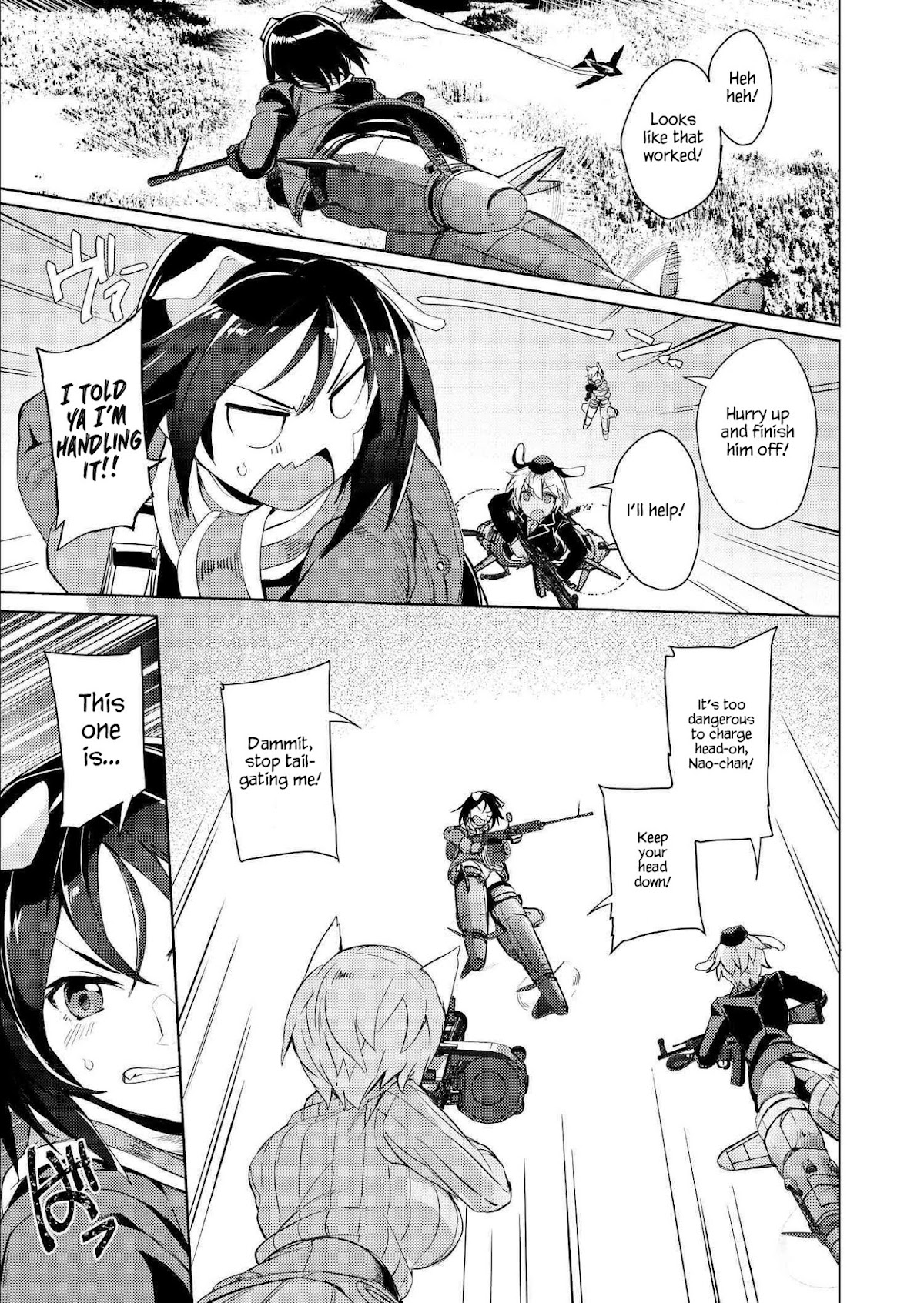 Brave Witches Prequel: The Vast Land of Orussia Chapter 2 page 12 - Chapter 2: Dogfight in the morning sun