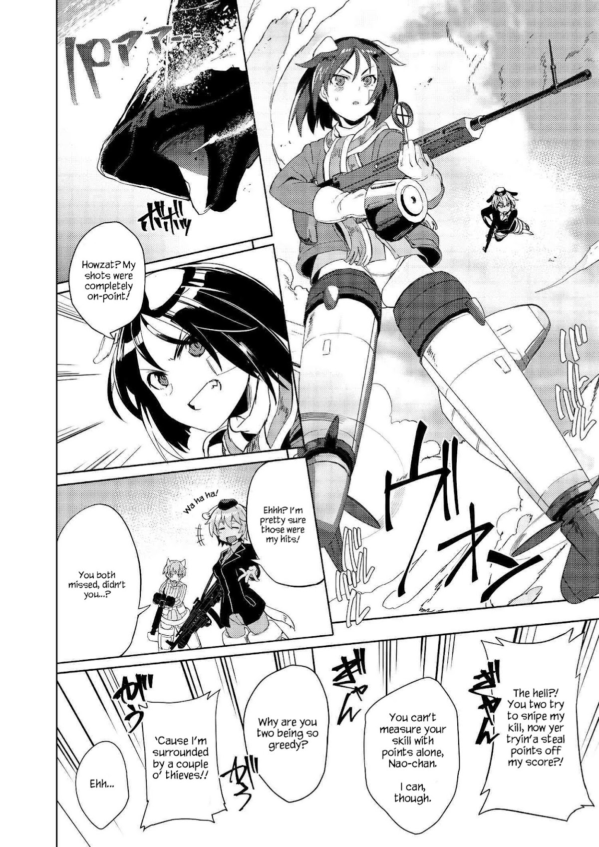 Brave Witches Prequel: The Vast Land of Orussia Chapter 2 page 14 - Chapter 2: Dogfight in the morning sun