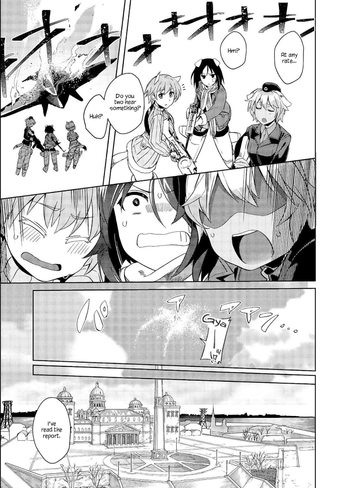 Brave Witches Prequel: The Vast Land of Orussia Chapter 2 page 15 - Chapter 2: Dogfight in the morning sun