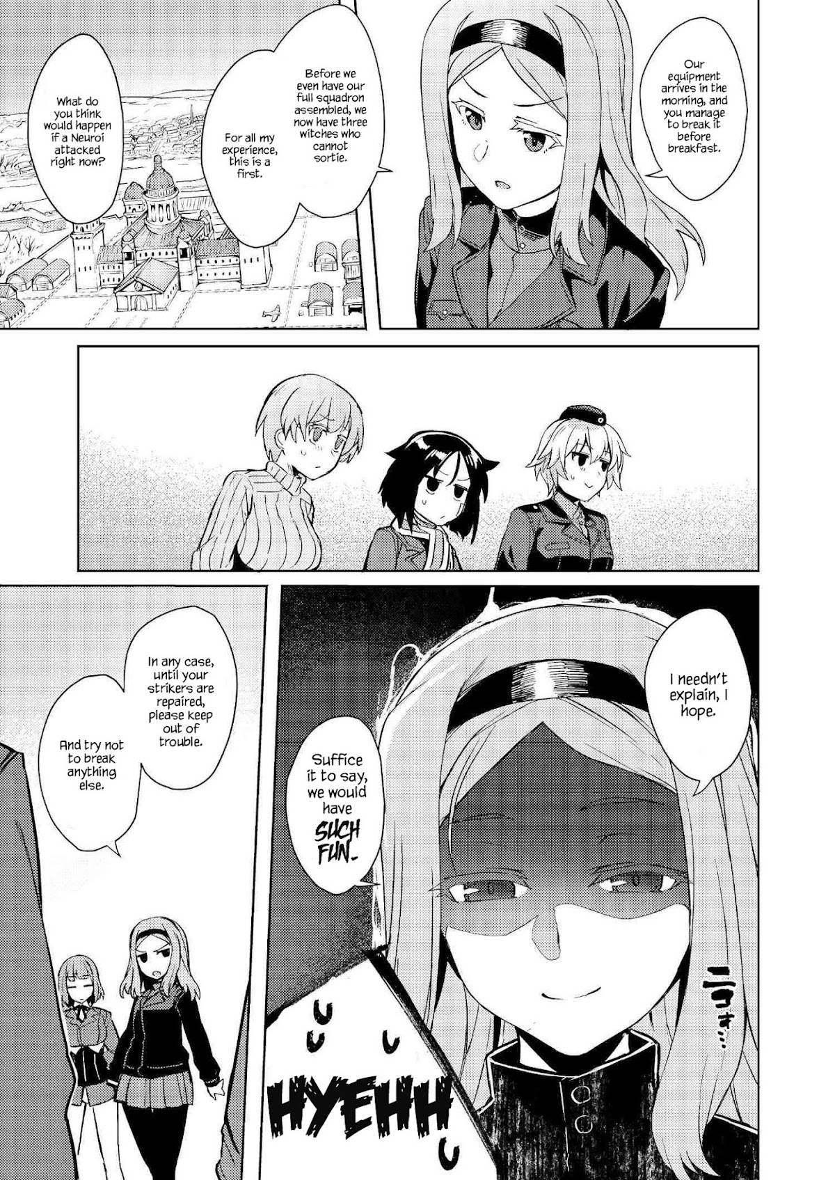 Brave Witches Prequel: The Vast Land of Orussia Chapter 2 page 17 - Chapter 2: Dogfight in the morning sun
