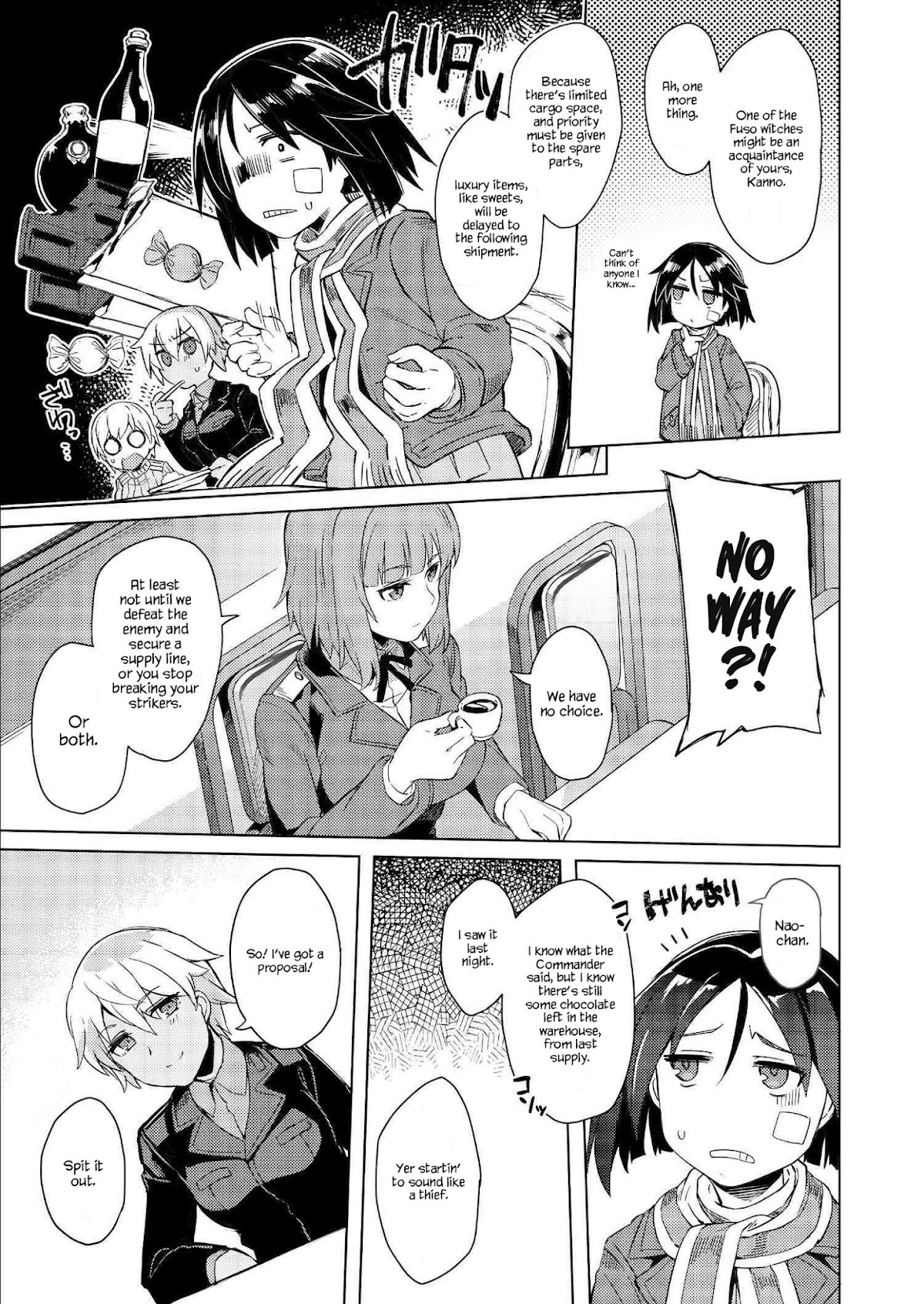 Brave Witches Prequel: The Vast Land of Orussia Chapter 2 page 23 - Chapter 2: Dogfight in the morning sun
