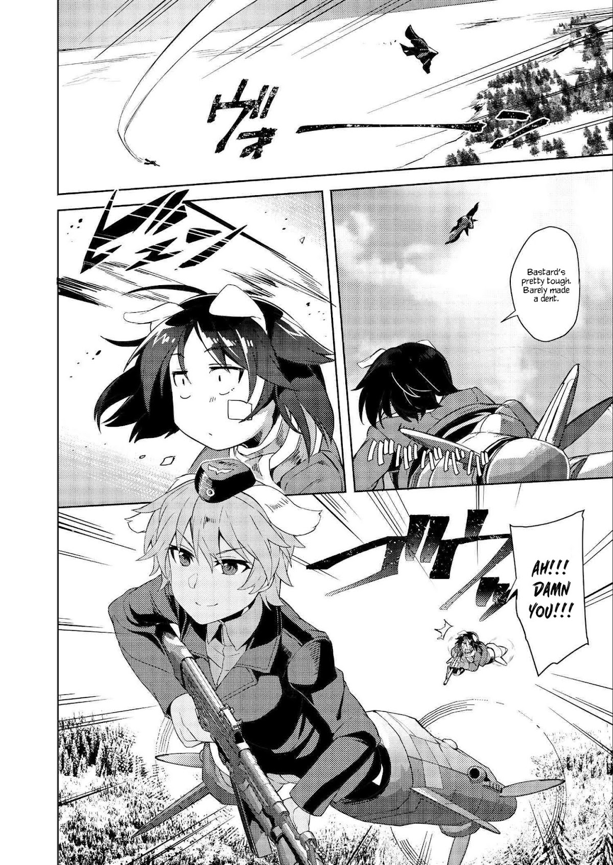 Brave Witches Prequel: The Vast Land of Orussia Chapter 2 page 5 - Chapter 2: Dogfight in the morning sun