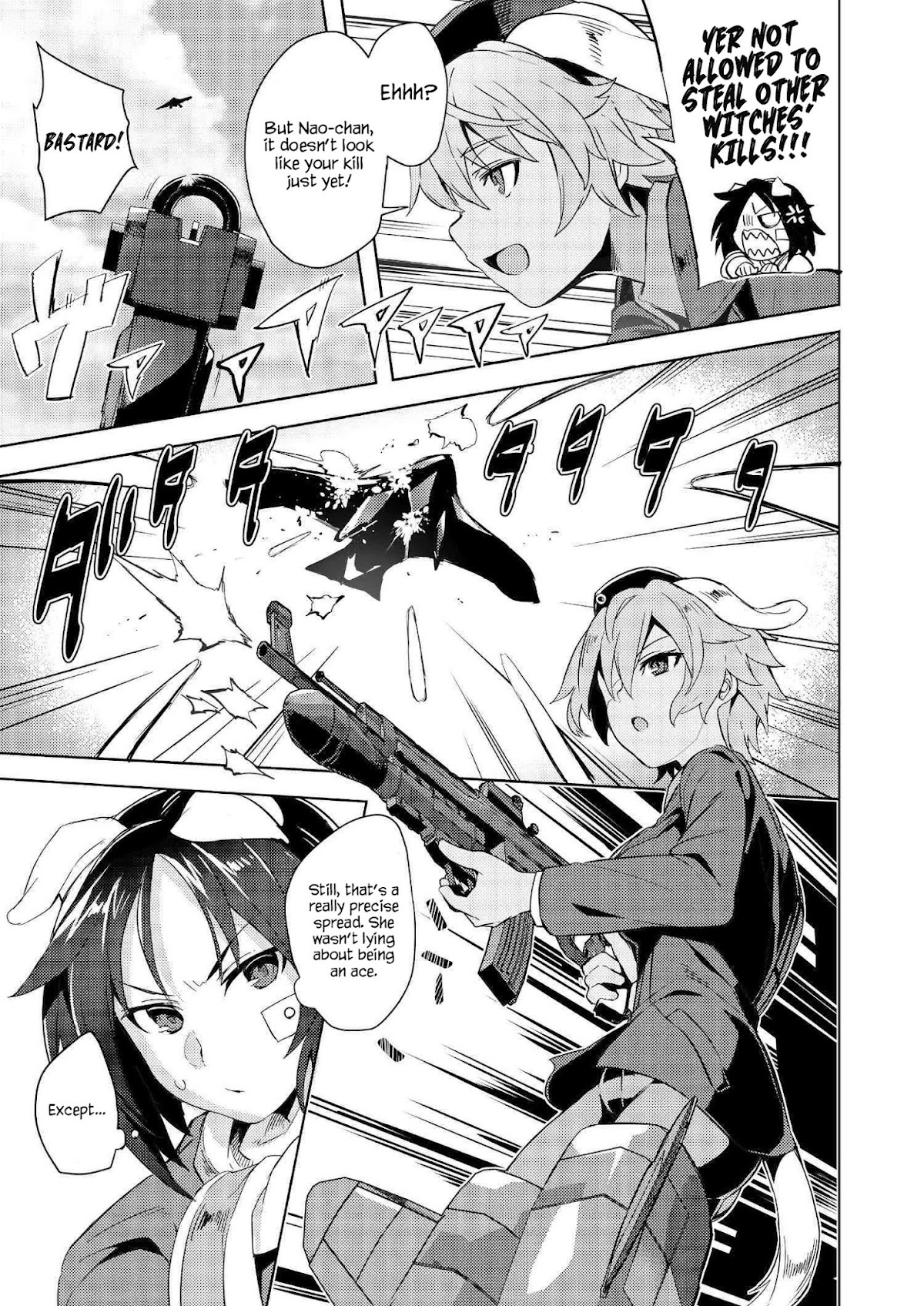 Brave Witches Prequel: The Vast Land of Orussia Chapter 2 page 6 - Chapter 2: Dogfight in the morning sun