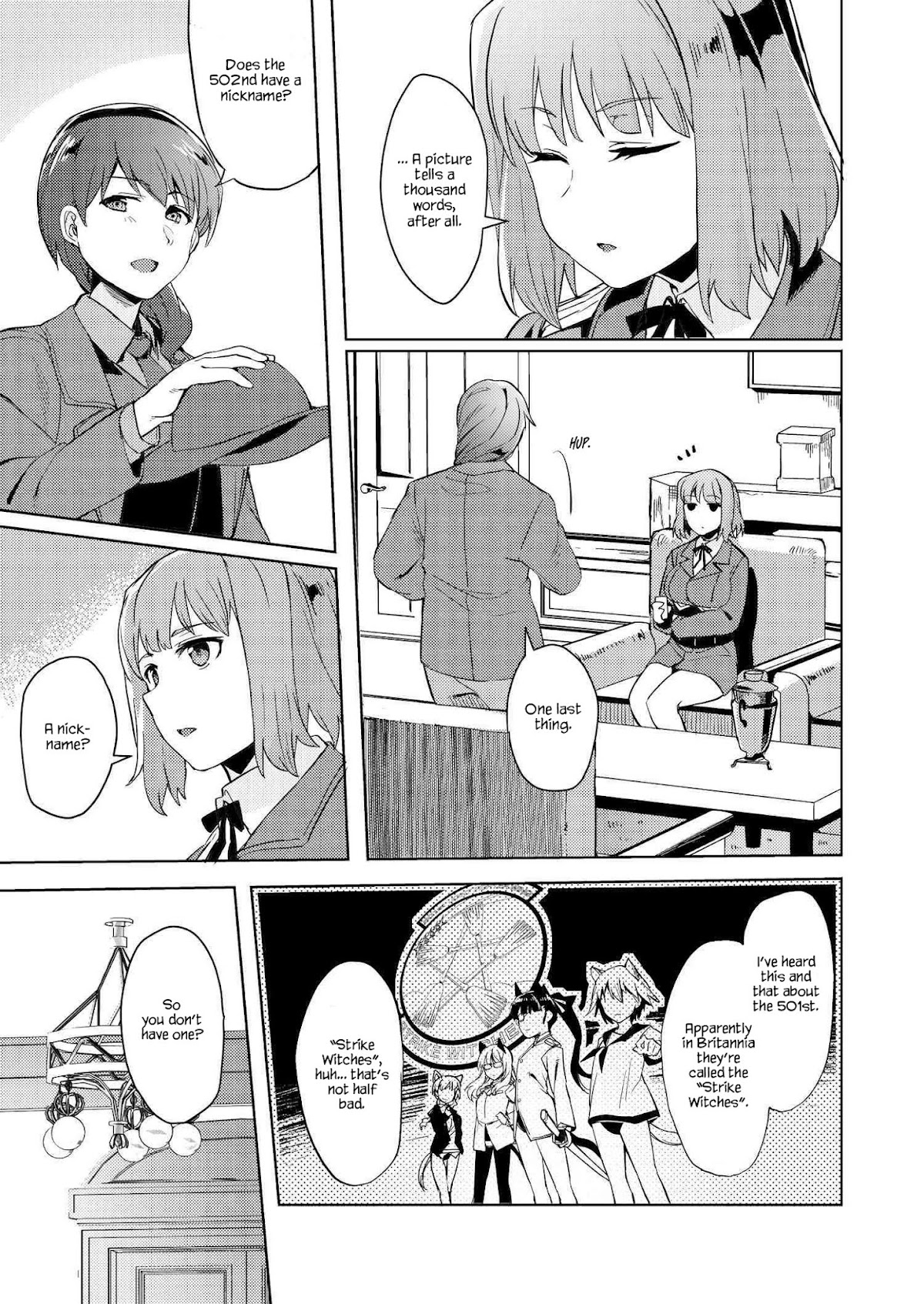Brave Witches Prequel: The Vast Land of Orussia Chapter 3 page 13 - Chapter 3: The bet is chocolate