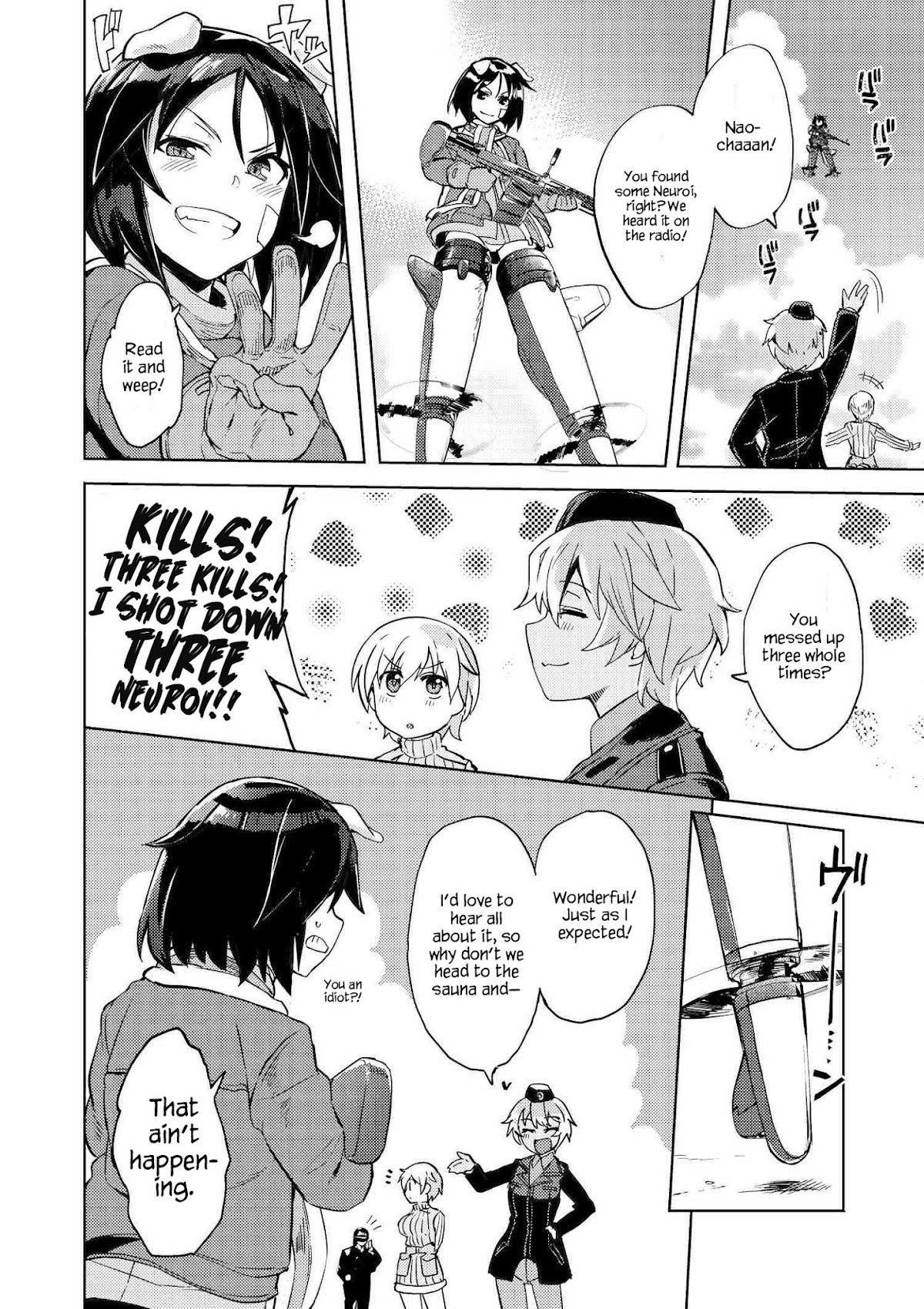 Brave Witches Prequel: The Vast Land of Orussia Chapter 3 page 22 - Chapter 3: The bet is chocolate