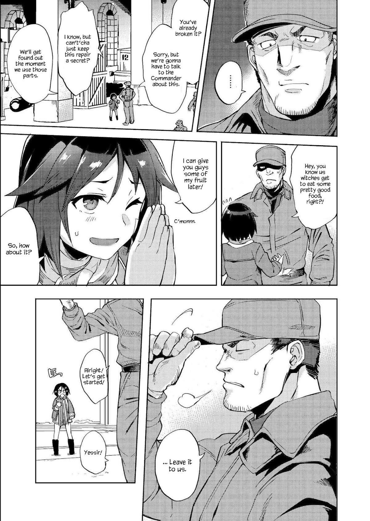 Brave Witches Prequel: The Vast Land of Orussia Chapter 3 page 25 - Chapter 3: The bet is chocolate