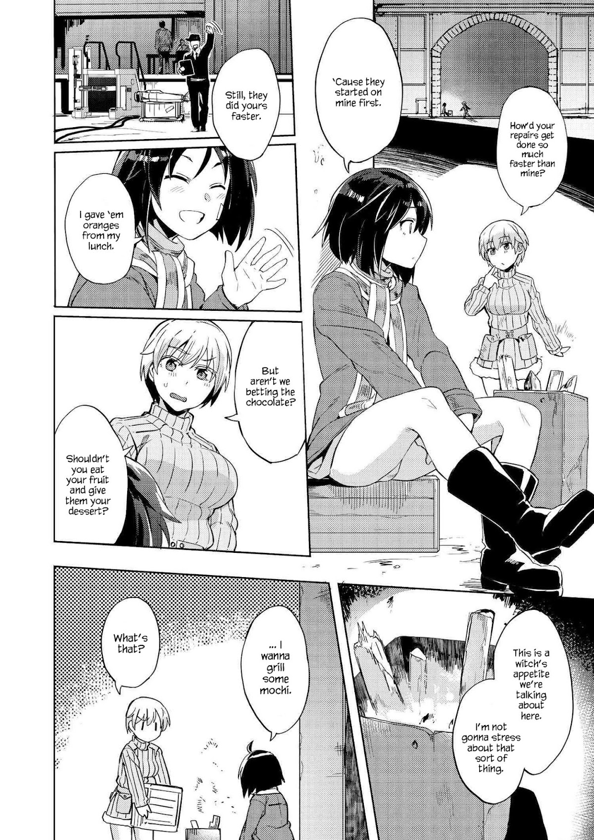 Brave Witches Prequel: The Vast Land of Orussia Chapter 3 page 30 - Chapter 3: The bet is chocolate