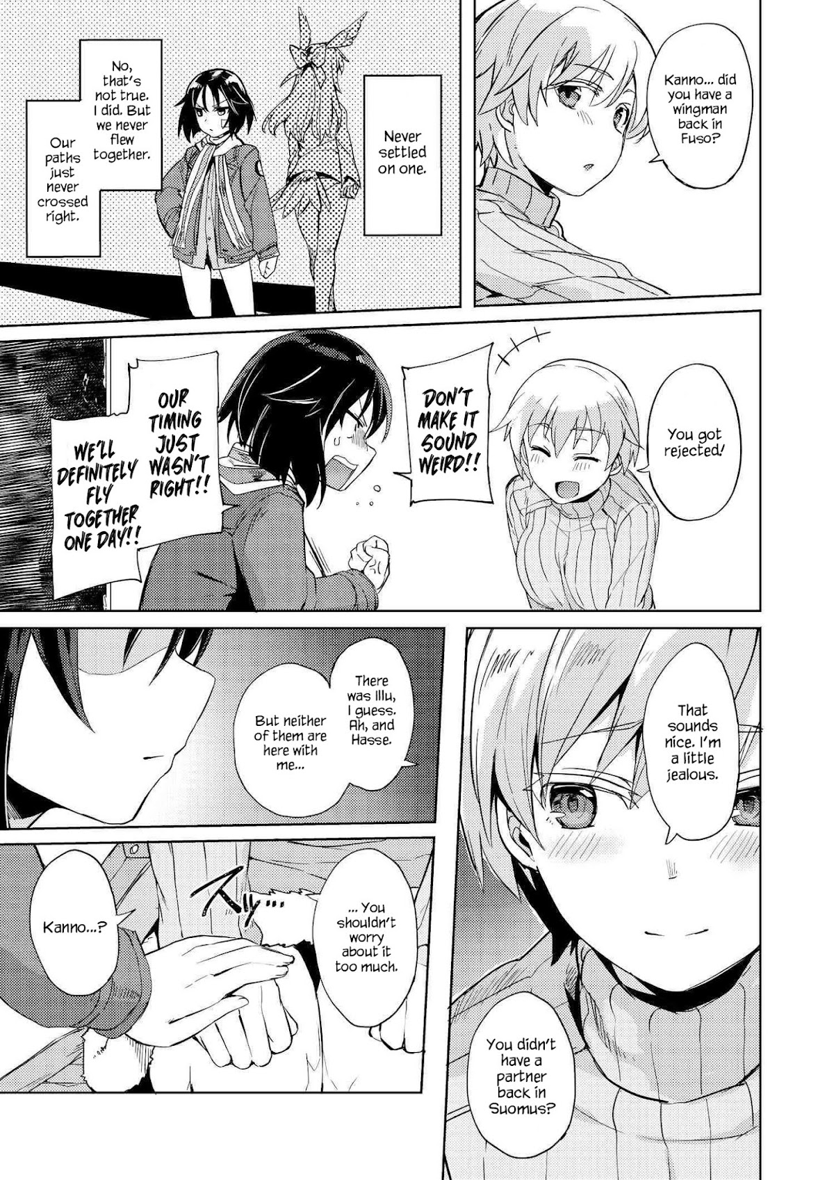 Brave Witches Prequel: The Vast Land of Orussia Chapter 3 page 33 - Chapter 3: The bet is chocolate