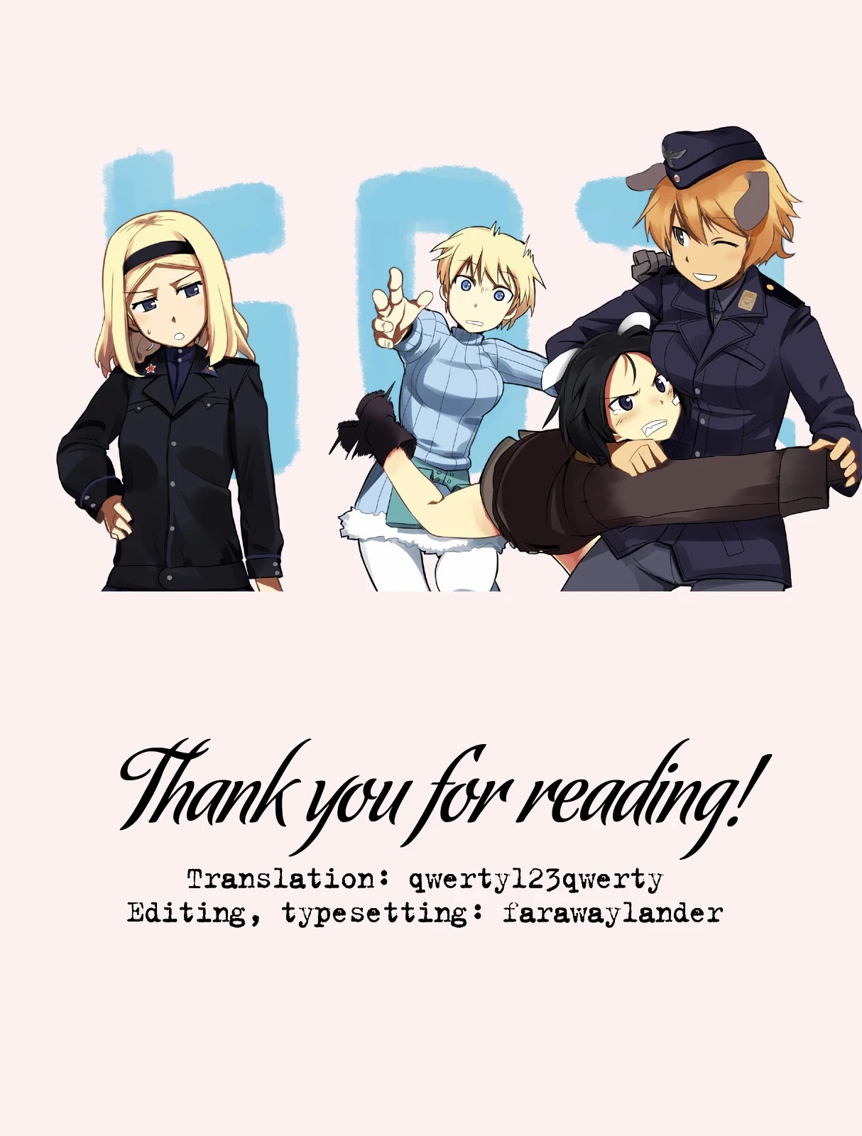 Brave Witches Prequel: The Vast Land of Orussia Chapter 3 page 35 - Chapter 3: The bet is chocolate