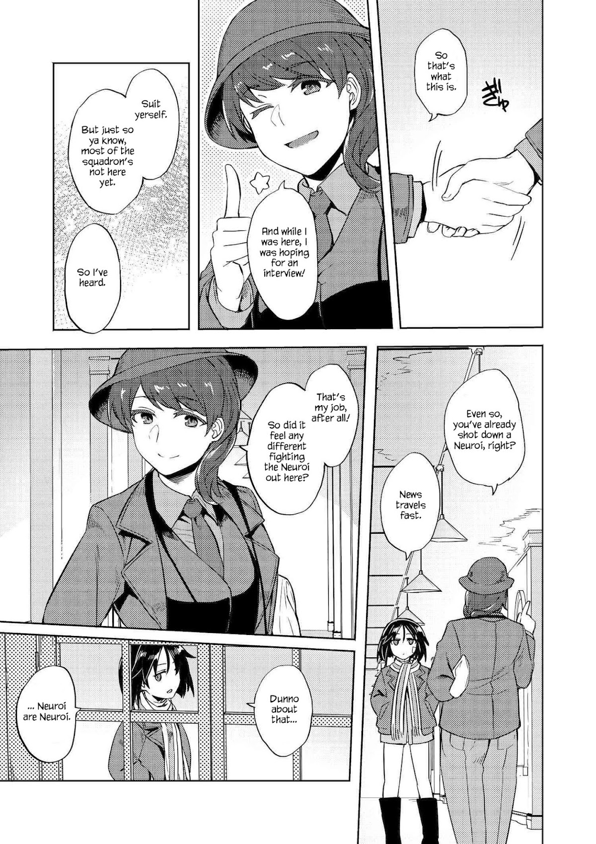 Brave Witches Prequel: The Vast Land of Orussia Chapter 3 page 5 - Chapter 3: The bet is chocolate