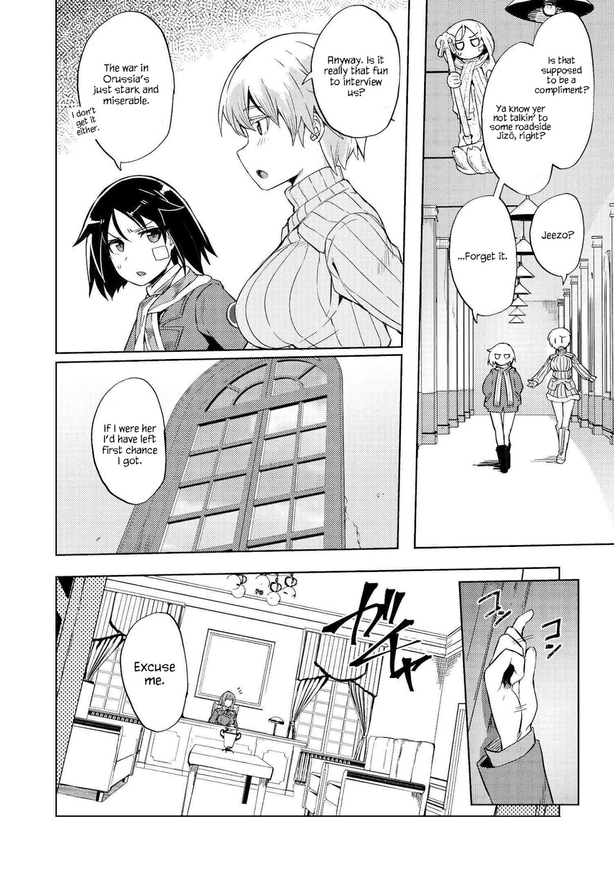 Brave Witches Prequel: The Vast Land of Orussia Chapter 3 page 8 - Chapter 3: The bet is chocolate