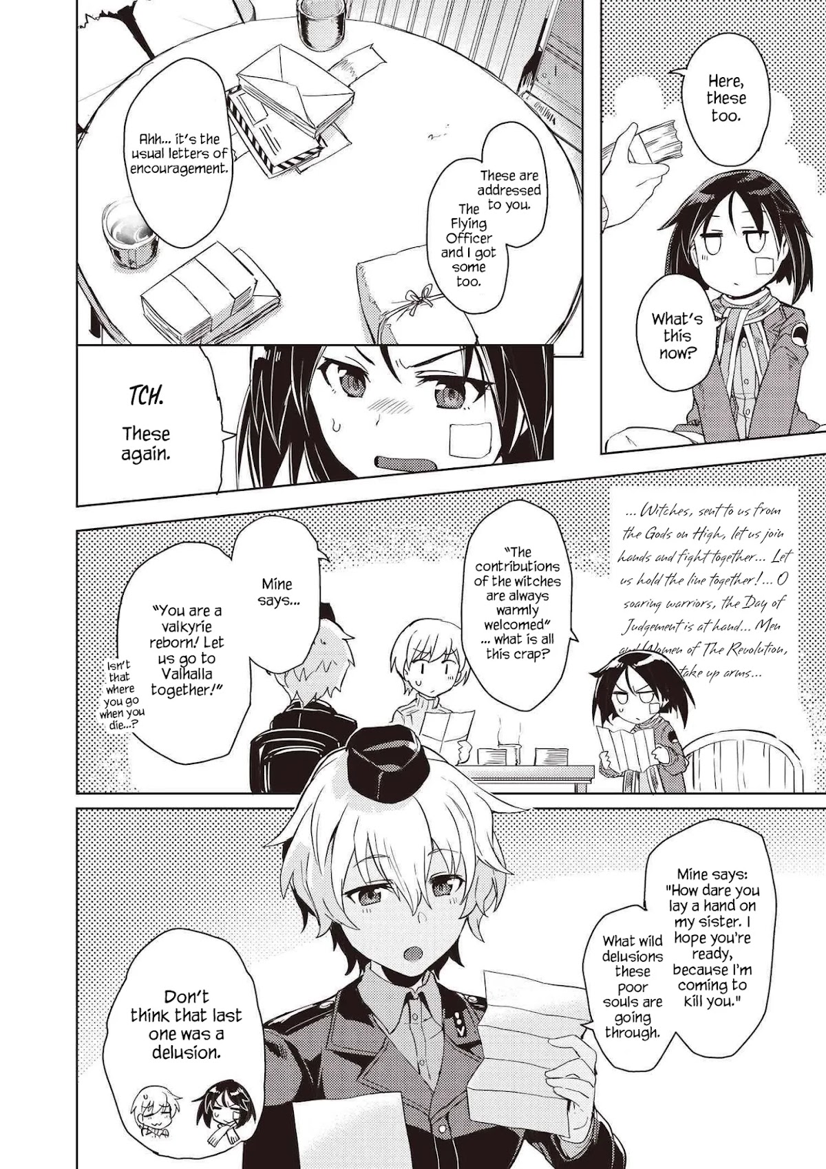 Brave Witches Prequel: The Vast Land of Orussia Chapter 5 page 12 - Chapter 5: Letter from Fusou
