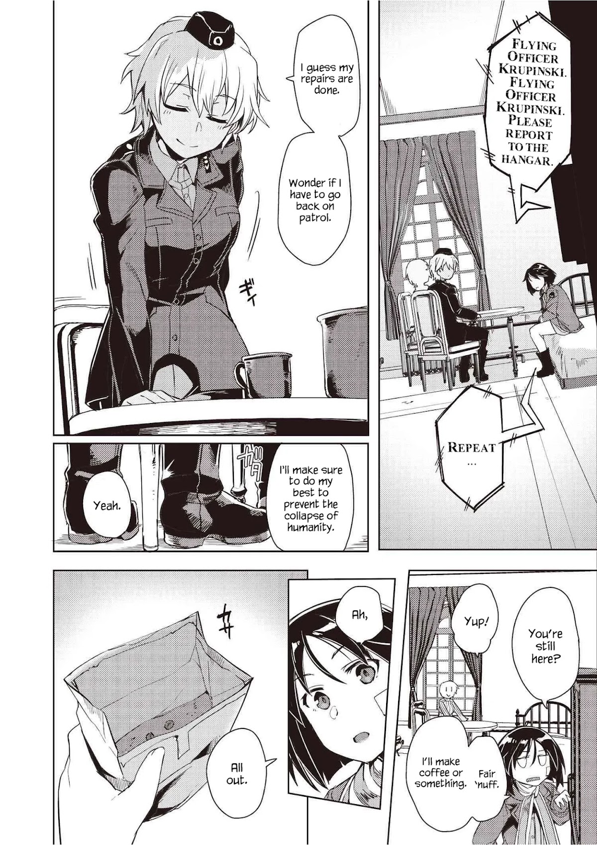 Brave Witches Prequel: The Vast Land of Orussia Chapter 5 page 14 - Chapter 5: Letter from Fusou