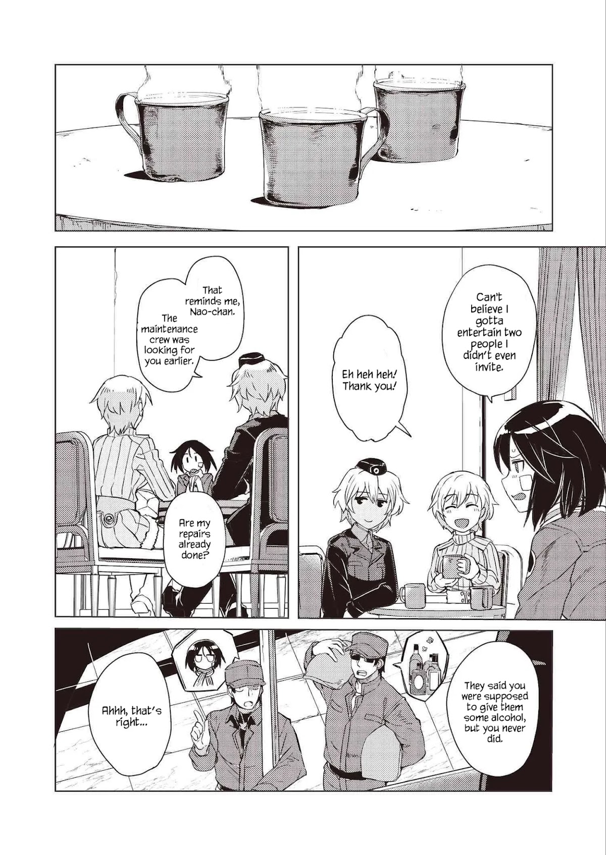 Brave Witches Prequel: The Vast Land of Orussia Chapter 5 page 8 - Chapter 5: Letter from Fusou