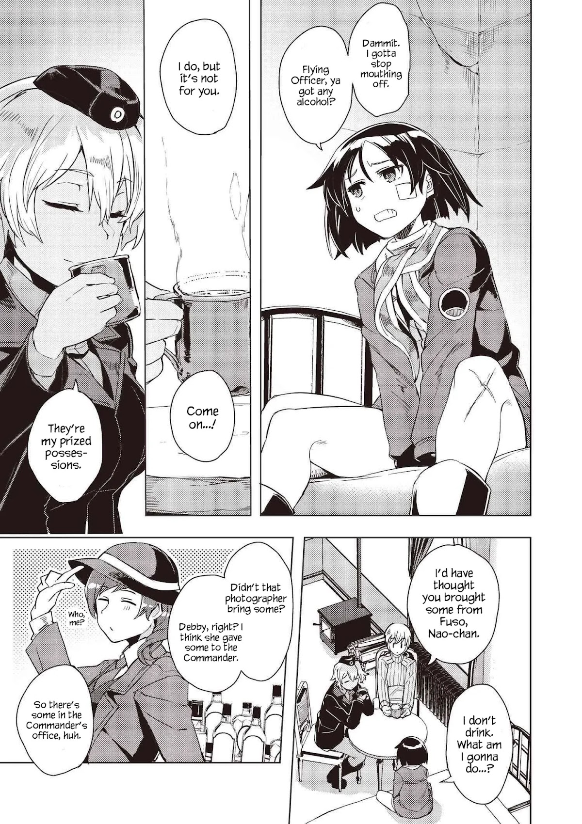 Brave Witches Prequel: The Vast Land of Orussia Chapter 5 page 9 - Chapter 5: Letter from Fusou