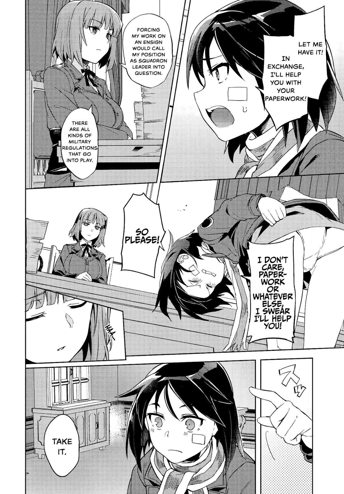 Brave Witches Prequel: The Vast Land of Orussia Chapter 7 page 10 - Chapter 7: Sortie and Shoot Down
