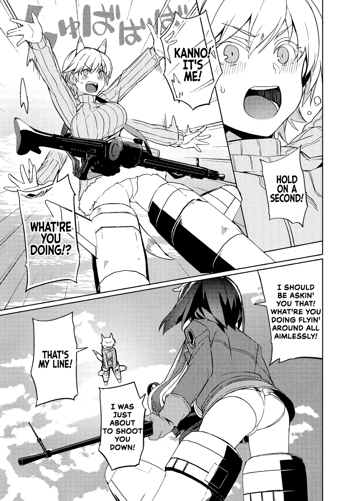 Brave Witches Prequel: The Vast Land of Orussia Chapter 7 page 17 - Chapter 7: Sortie and Shoot Down