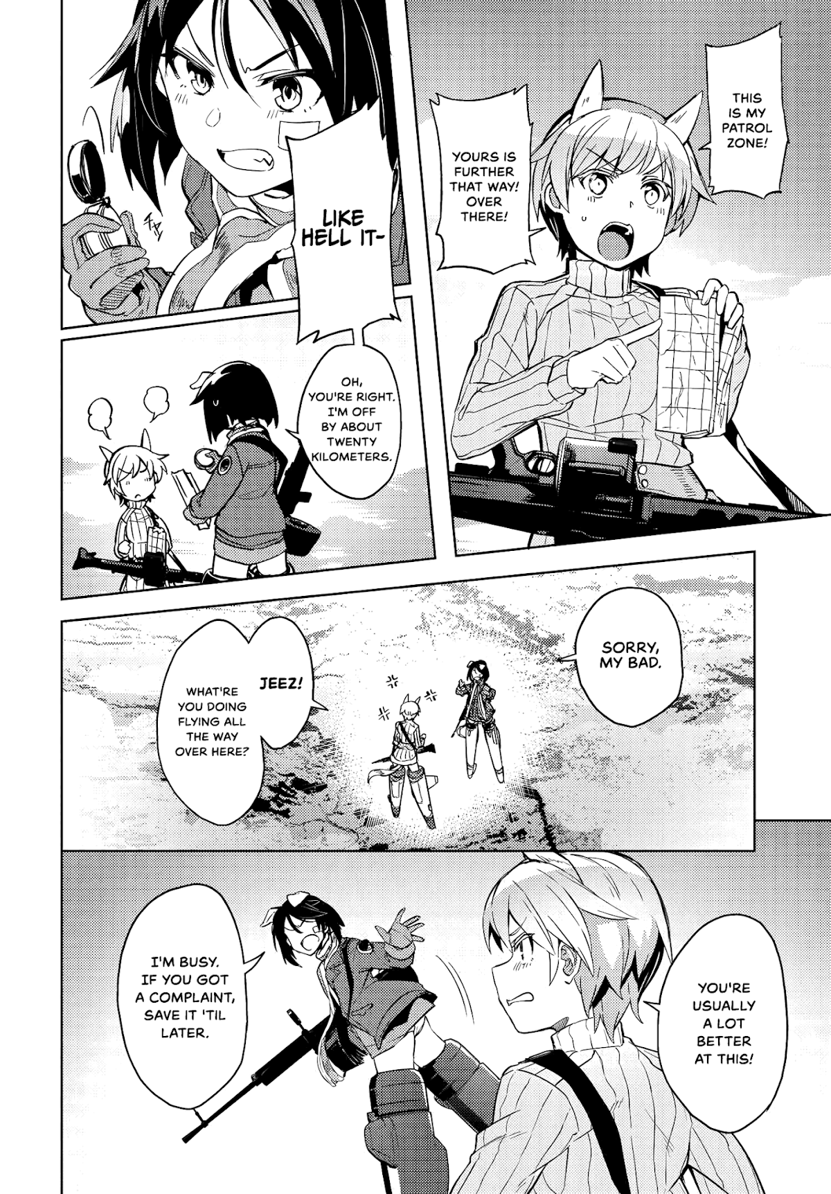 Brave Witches Prequel: The Vast Land of Orussia Chapter 7 page 18 - Chapter 7: Sortie and Shoot Down