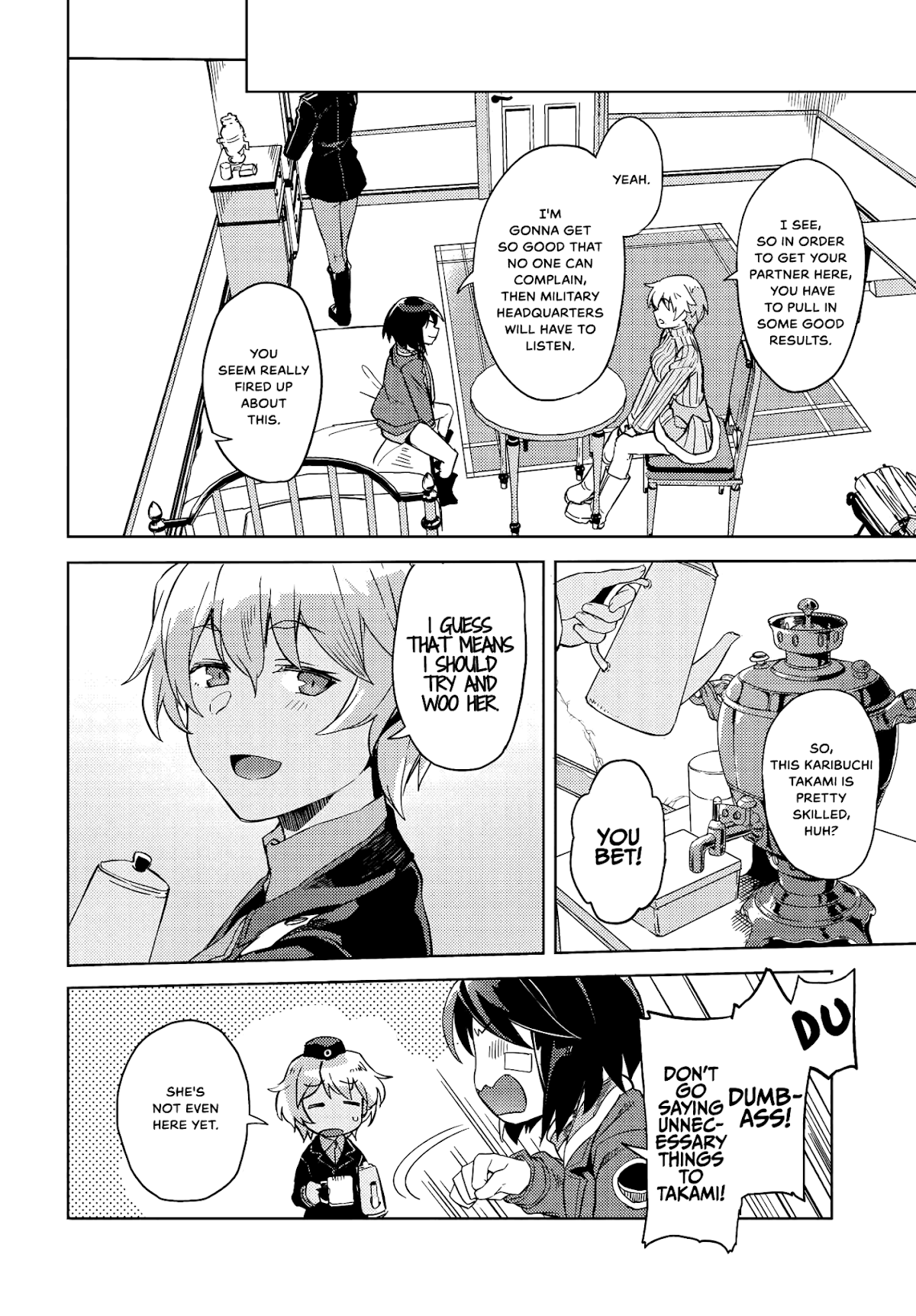 Brave Witches Prequel: The Vast Land of Orussia Chapter 7 page 2 - Chapter 7: Sortie and Shoot Down