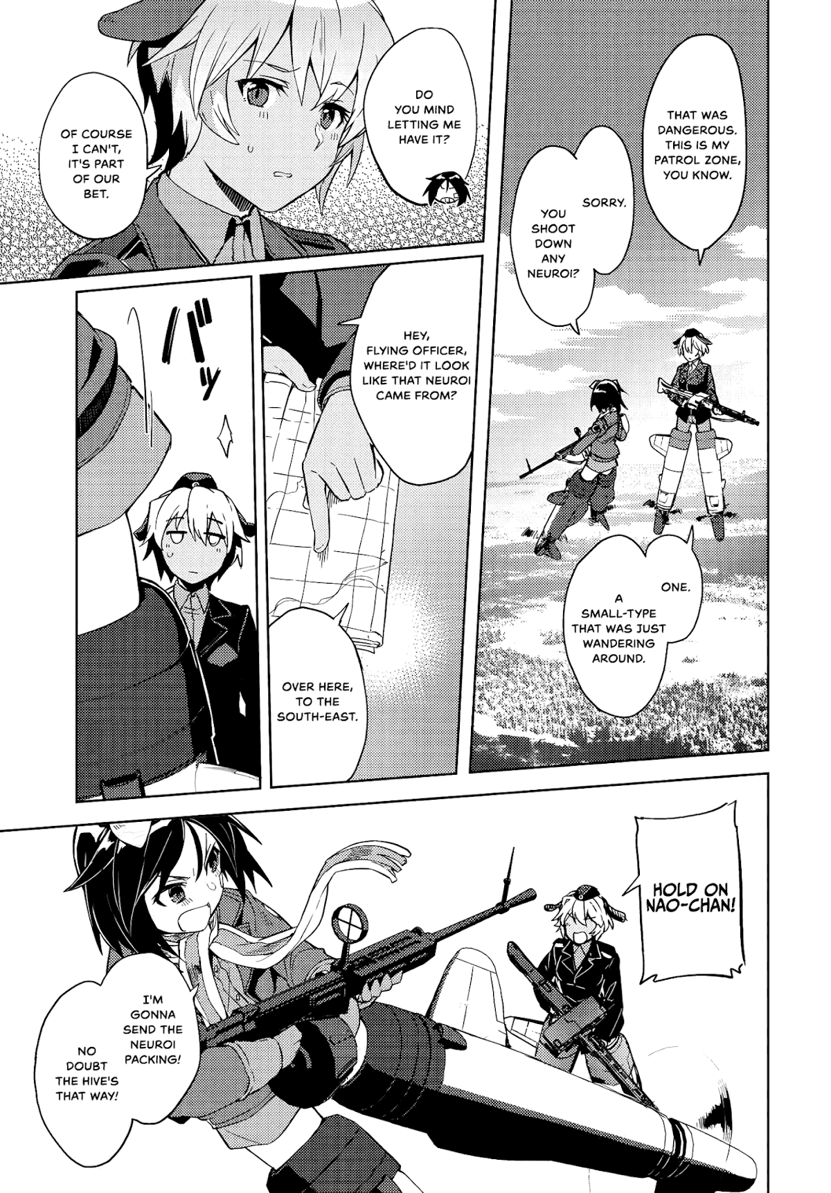 Brave Witches Prequel: The Vast Land of Orussia Chapter 7 page 21 - Chapter 7: Sortie and Shoot Down