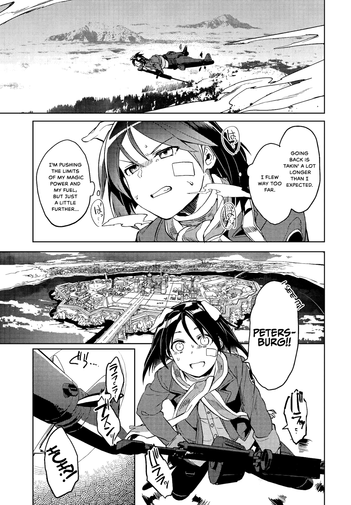 Brave Witches Prequel: The Vast Land of Orussia Chapter 7 page 25 - Chapter 7: Sortie and Shoot Down