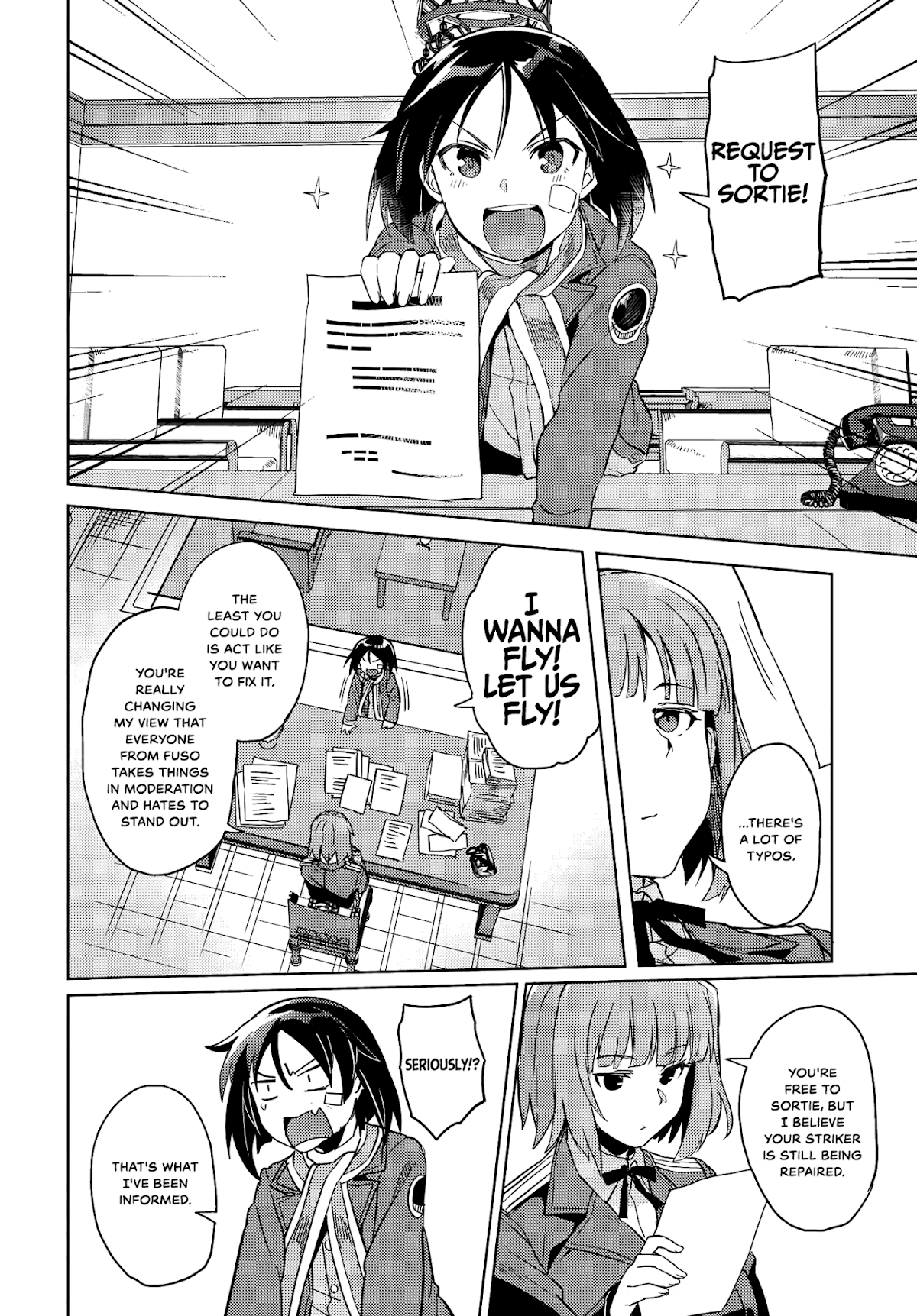 Brave Witches Prequel: The Vast Land of Orussia Chapter 7 page 8 - Chapter 7: Sortie and Shoot Down