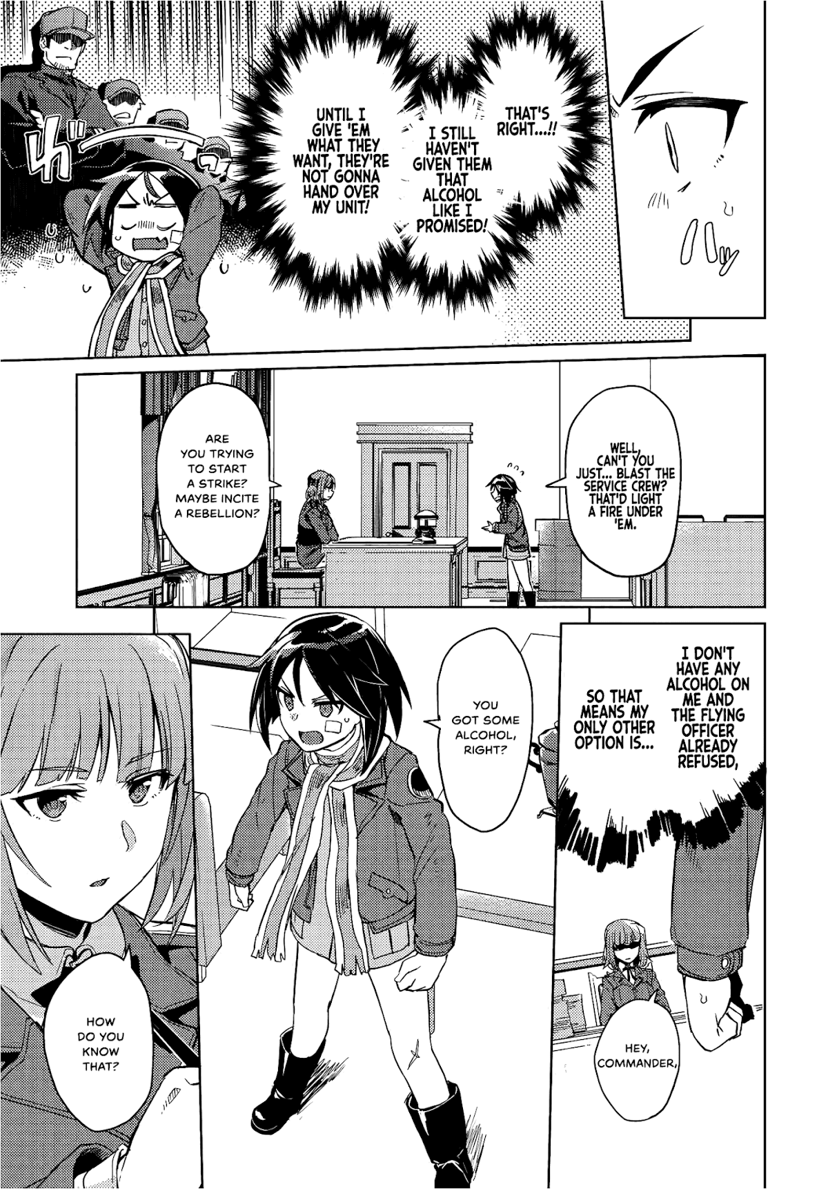 Brave Witches Prequel: The Vast Land of Orussia Chapter 7 page 9 - Chapter 7: Sortie and Shoot Down