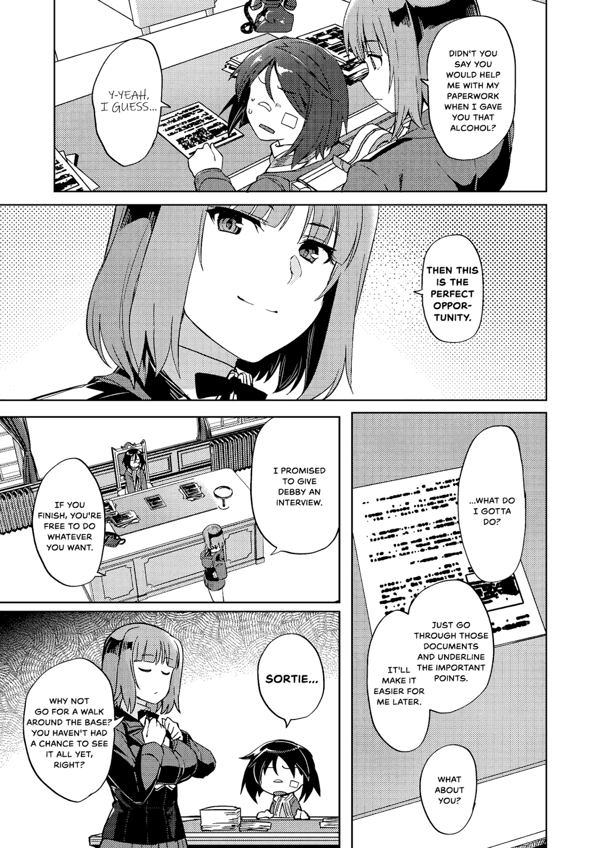 Brave Witches Prequel: The Vast Land of Orussia Chapter 8 page 9 - Chapter 8: Between Ideal and Reality