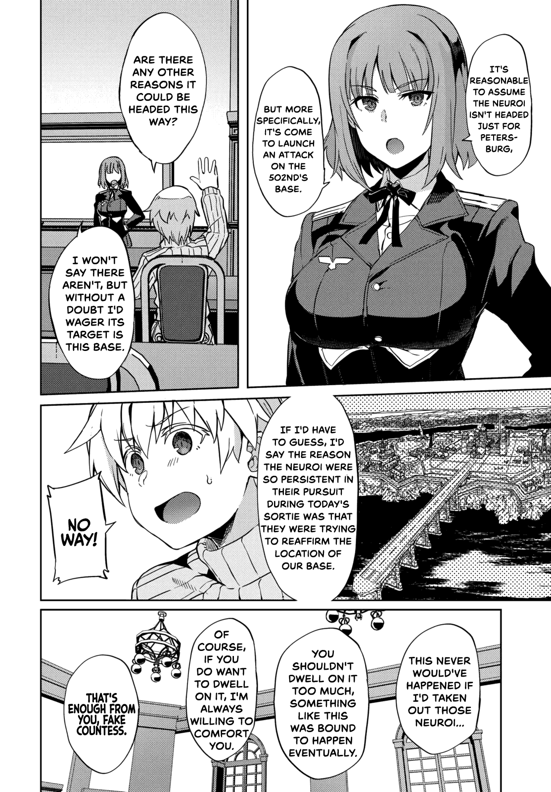 Brave Witches Prequel: The Vast Land of Orussia Chapter 9 page 10 - Chapter 9: Approaching Giant