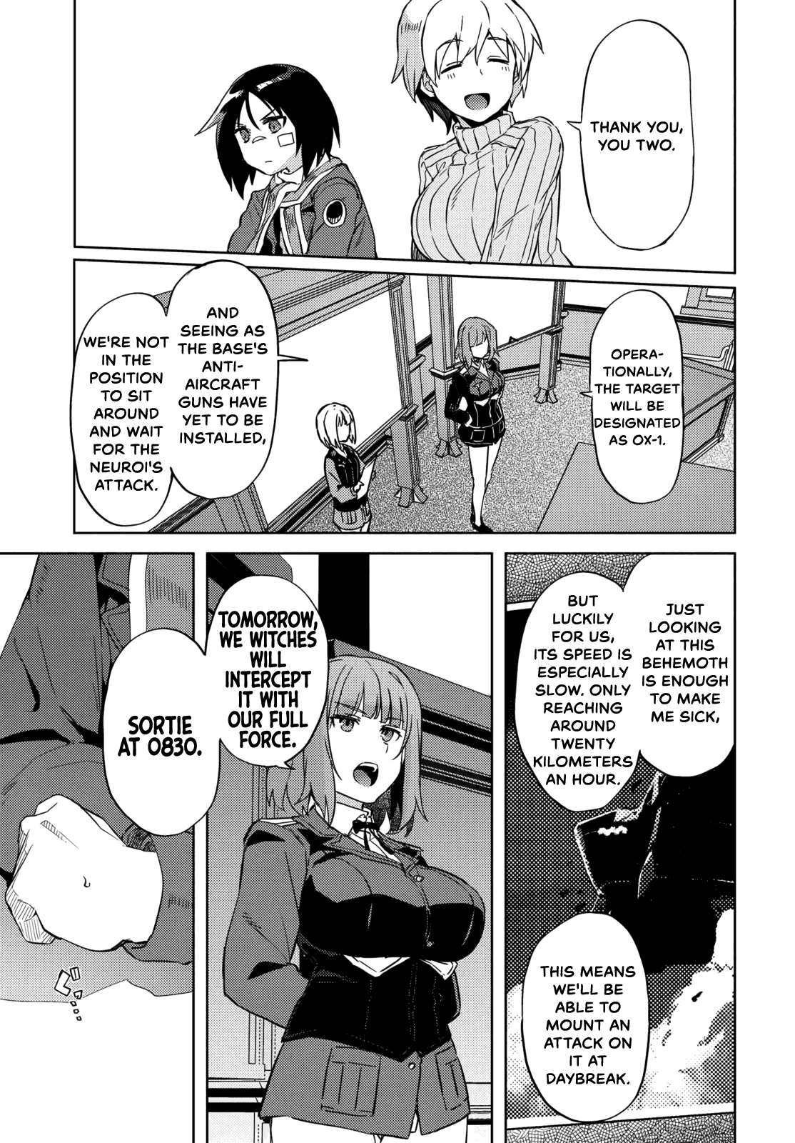 Brave Witches Prequel: The Vast Land of Orussia Chapter 9 page 11 - Chapter 9: Approaching Giant