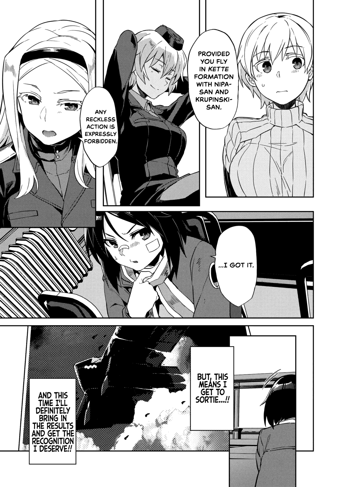Brave Witches Prequel: The Vast Land of Orussia Chapter 9 page 13 - Chapter 9: Approaching Giant