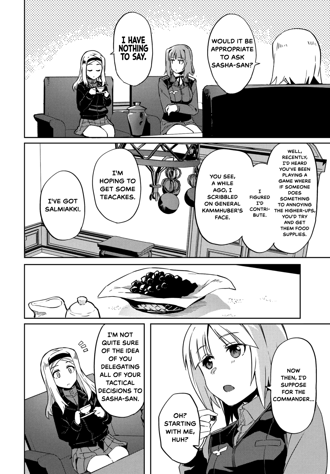 Brave Witches Prequel: The Vast Land of Orussia Chapter 9 page 16 - Chapter 9: Approaching Giant