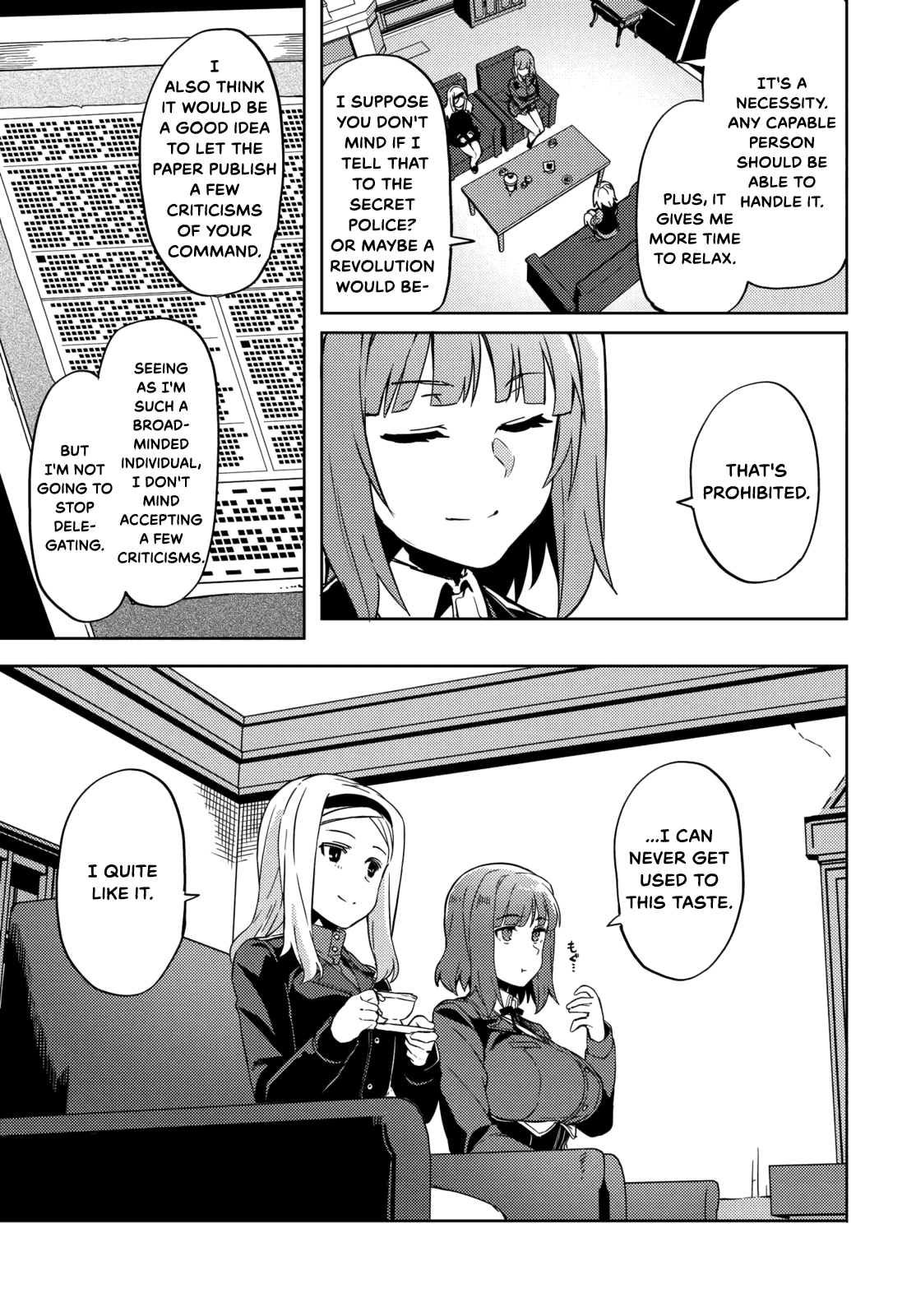 Brave Witches Prequel: The Vast Land of Orussia Chapter 9 page 17 - Chapter 9: Approaching Giant