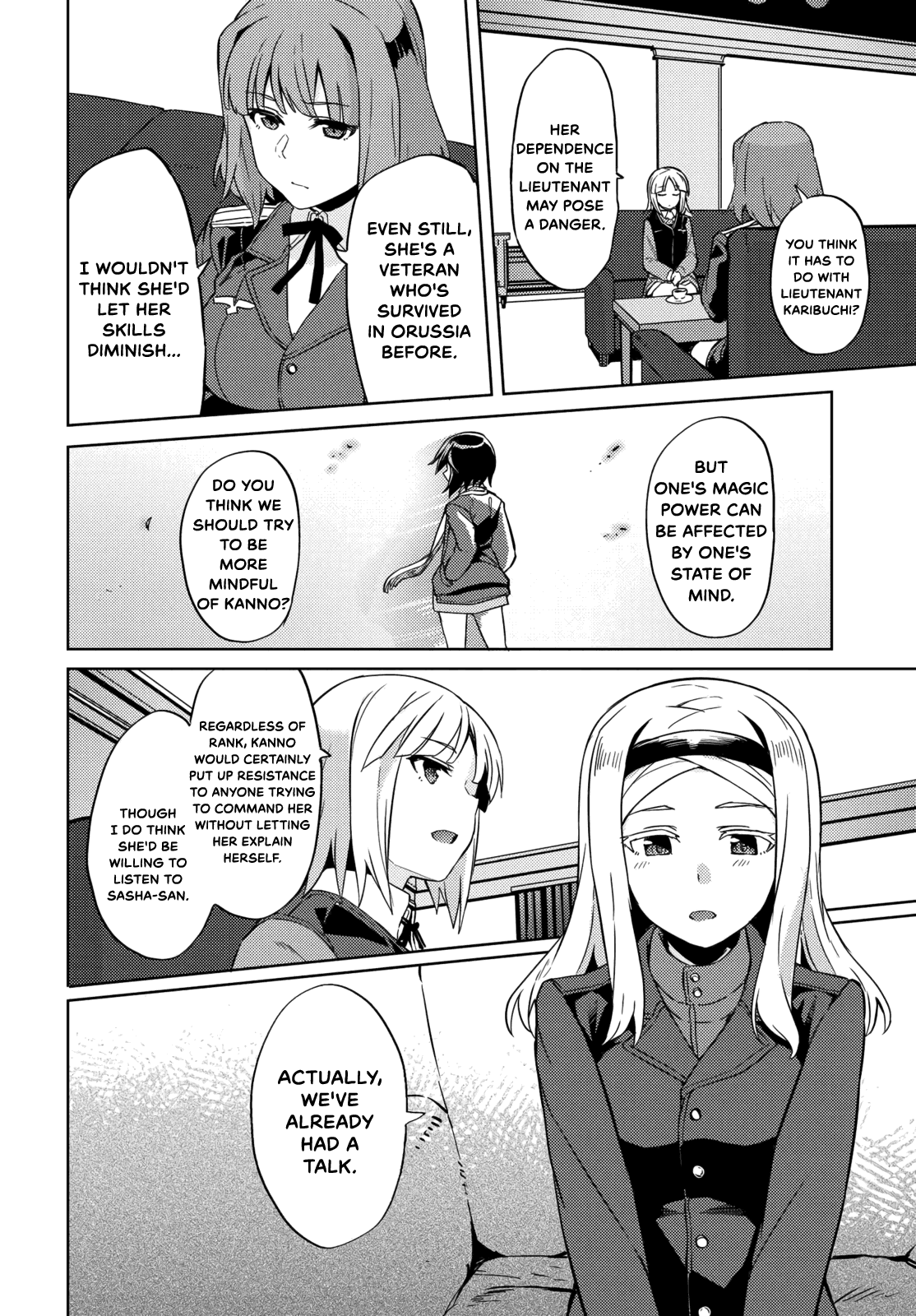 Brave Witches Prequel: The Vast Land of Orussia Chapter 9 page 20 - Chapter 9: Approaching Giant